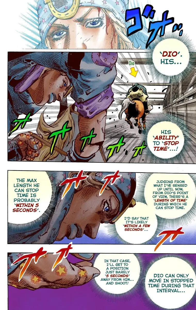 JoJo's Bizarre Adventure Steel Ball Run Colored Manga β Chapter 93 β Page 21