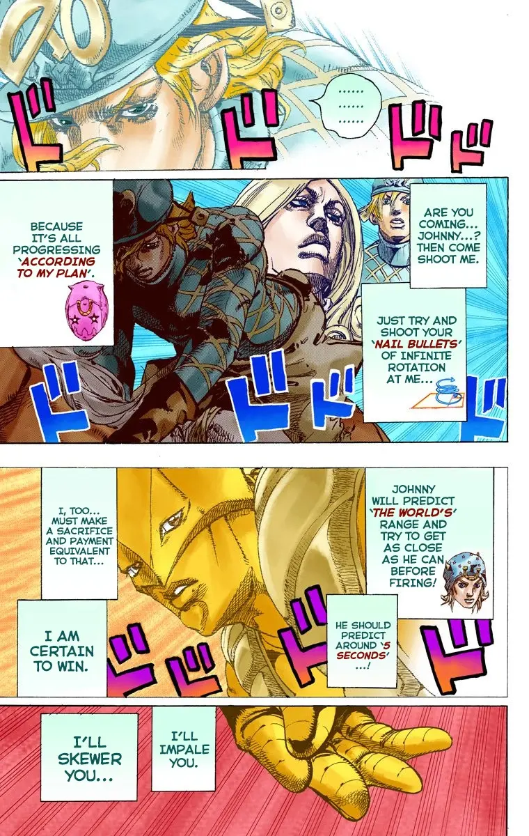 JoJo's Bizarre Adventure Steel Ball Run Colored Manga β Chapter 93 β Page 22