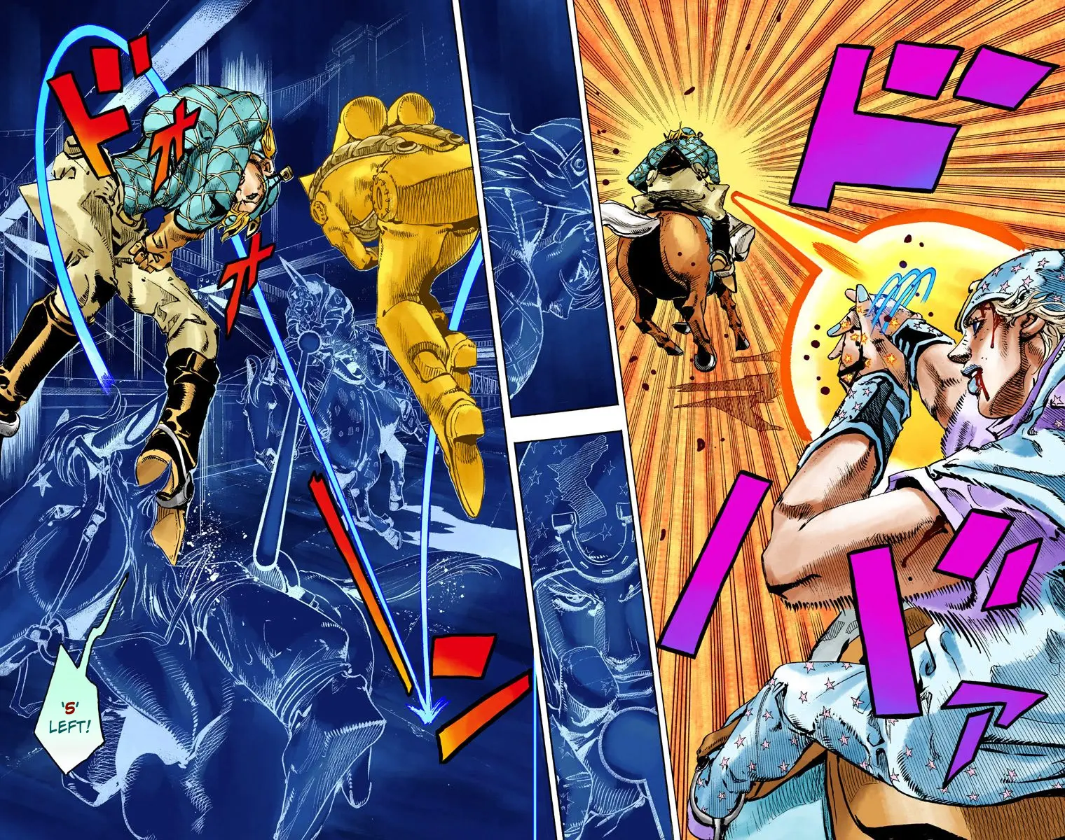 JoJo's Bizarre Adventure Steel Ball Run Colored Manga β Chapter 93 β Page 24