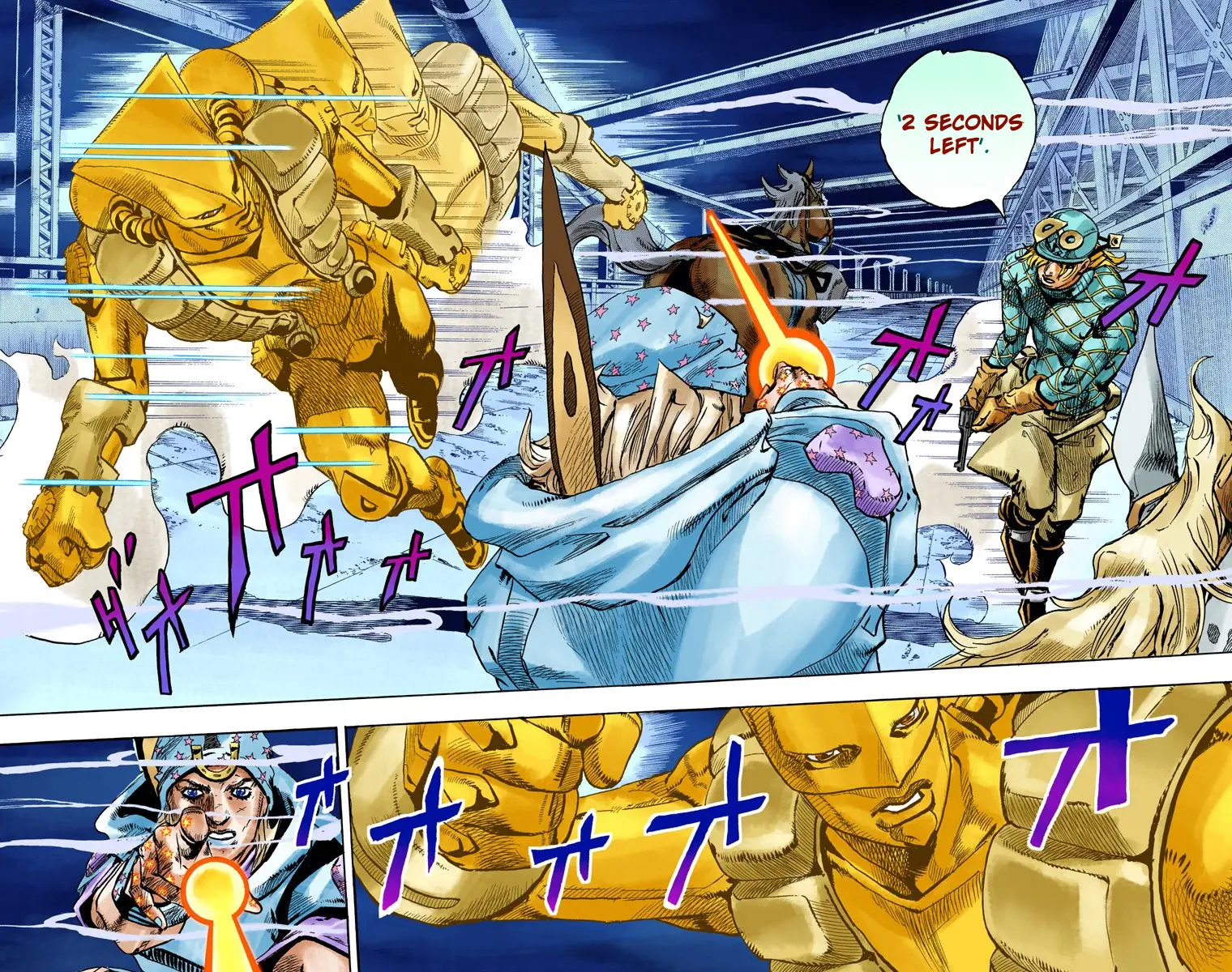 JoJo's Bizarre Adventure Steel Ball Run Colored Manga β Chapter 94 β Page 5