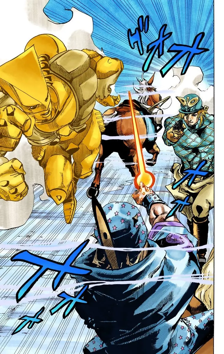 JoJo's Bizarre Adventure Steel Ball Run Colored Manga β Chapter 94 β Page 7