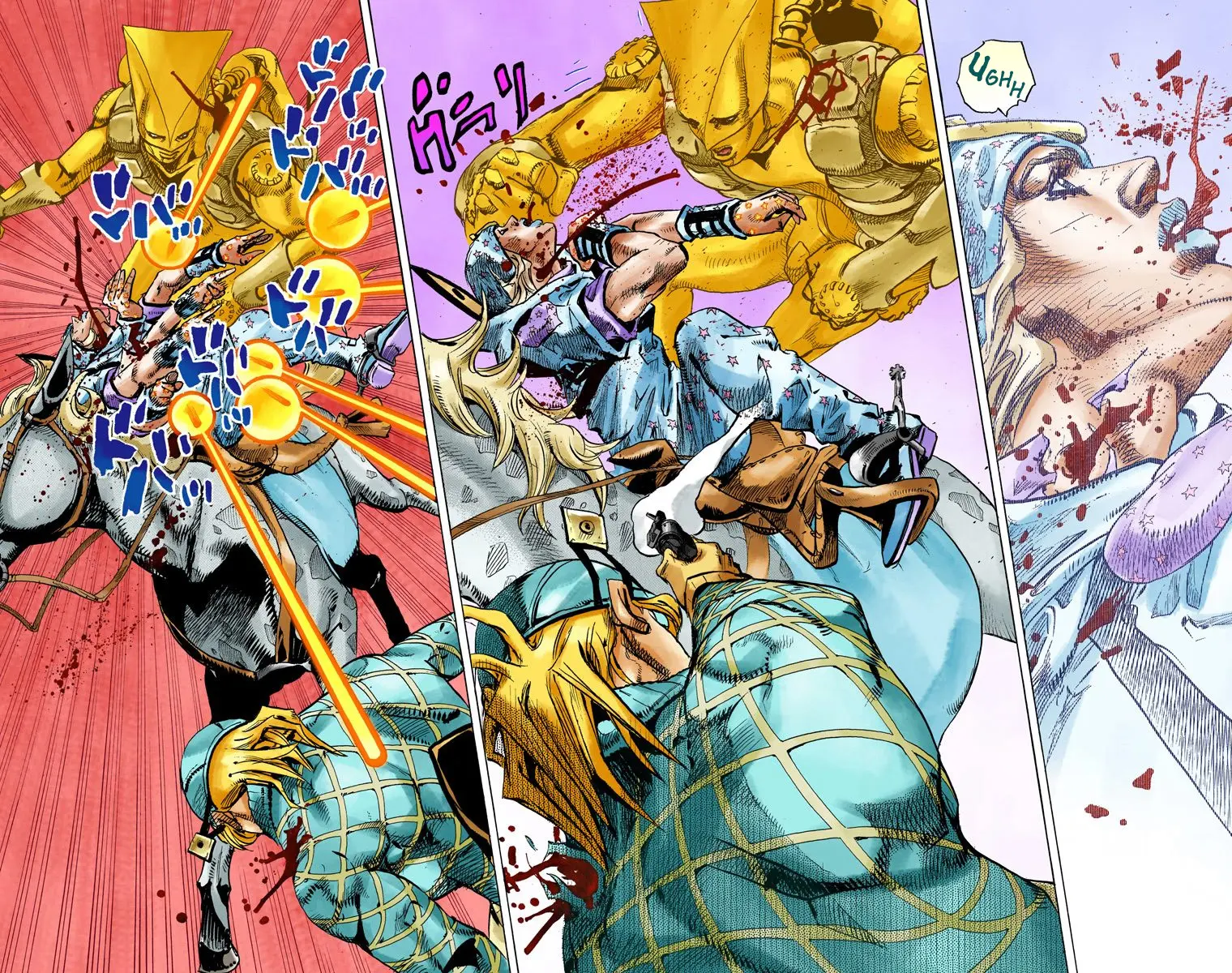 JoJo's Bizarre Adventure Steel Ball Run Colored Manga β Chapter 94 β Page 10