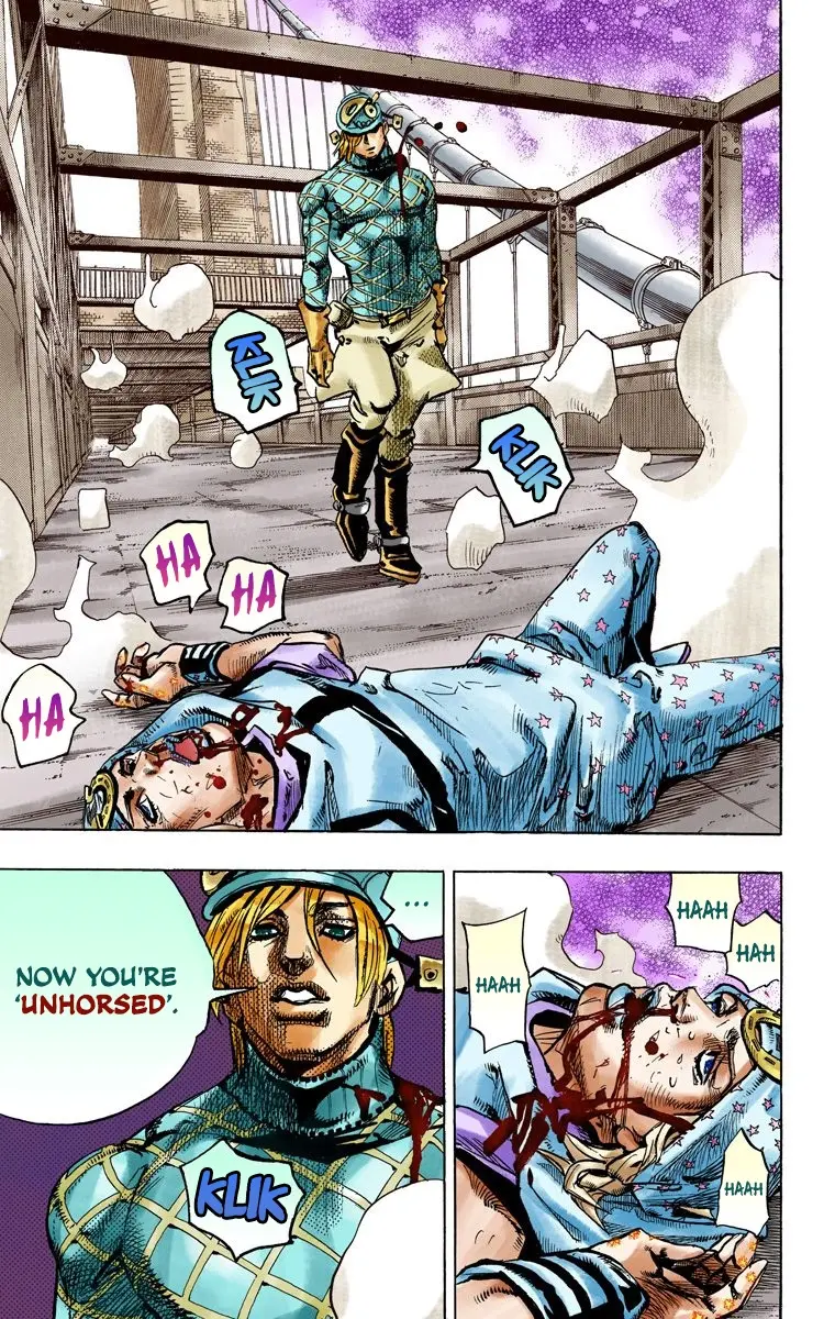 JoJo's Bizarre Adventure Steel Ball Run Colored Manga β Chapter 94 β Page 14