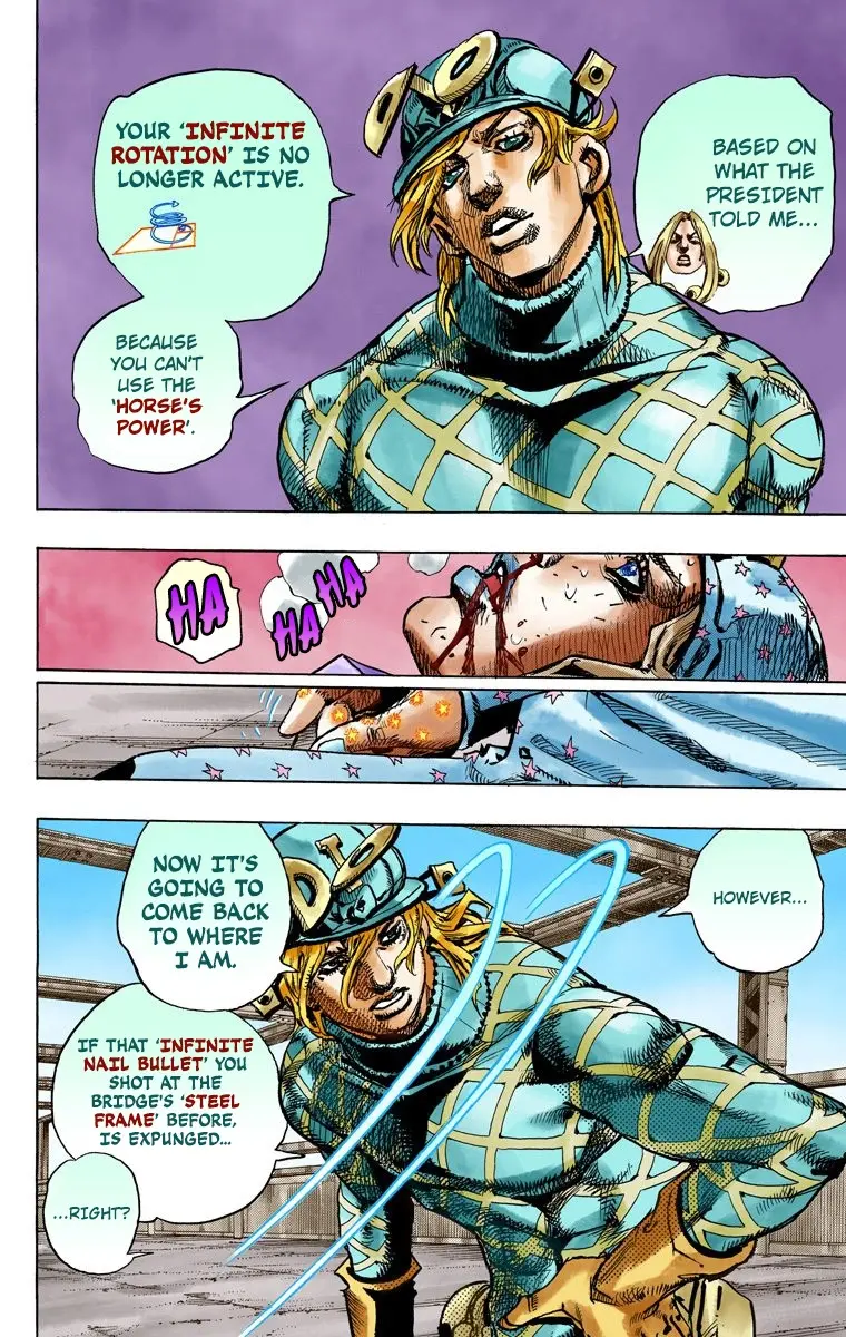 JoJo's Bizarre Adventure Steel Ball Run Colored Manga β Chapter 94 β Page 15
