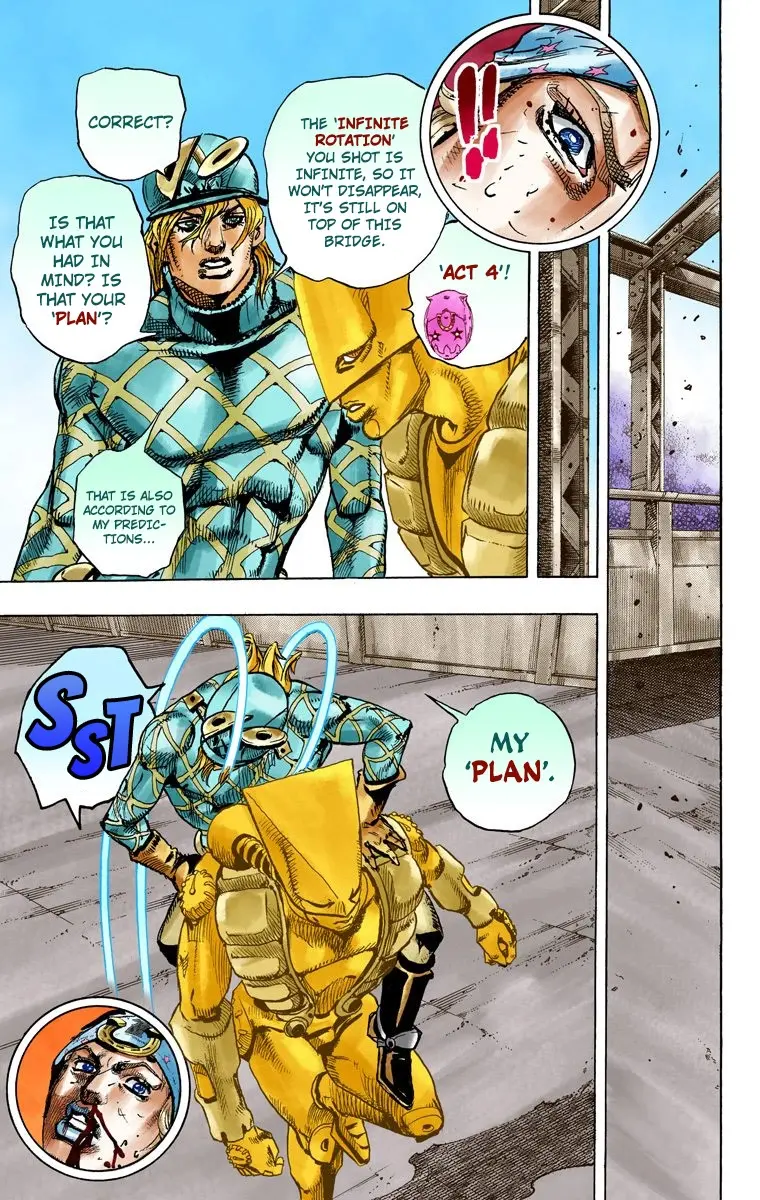 JoJo's Bizarre Adventure Steel Ball Run Colored Manga β Chapter 94 β Page 16