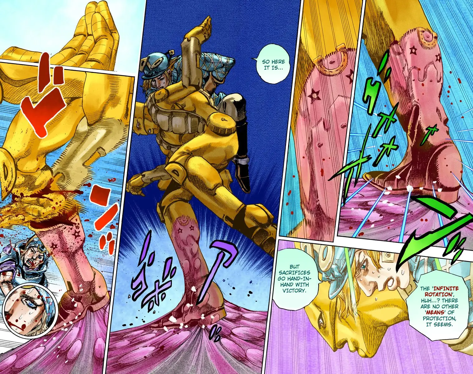JoJo's Bizarre Adventure Steel Ball Run Colored Manga β Chapter 94 β Page 18