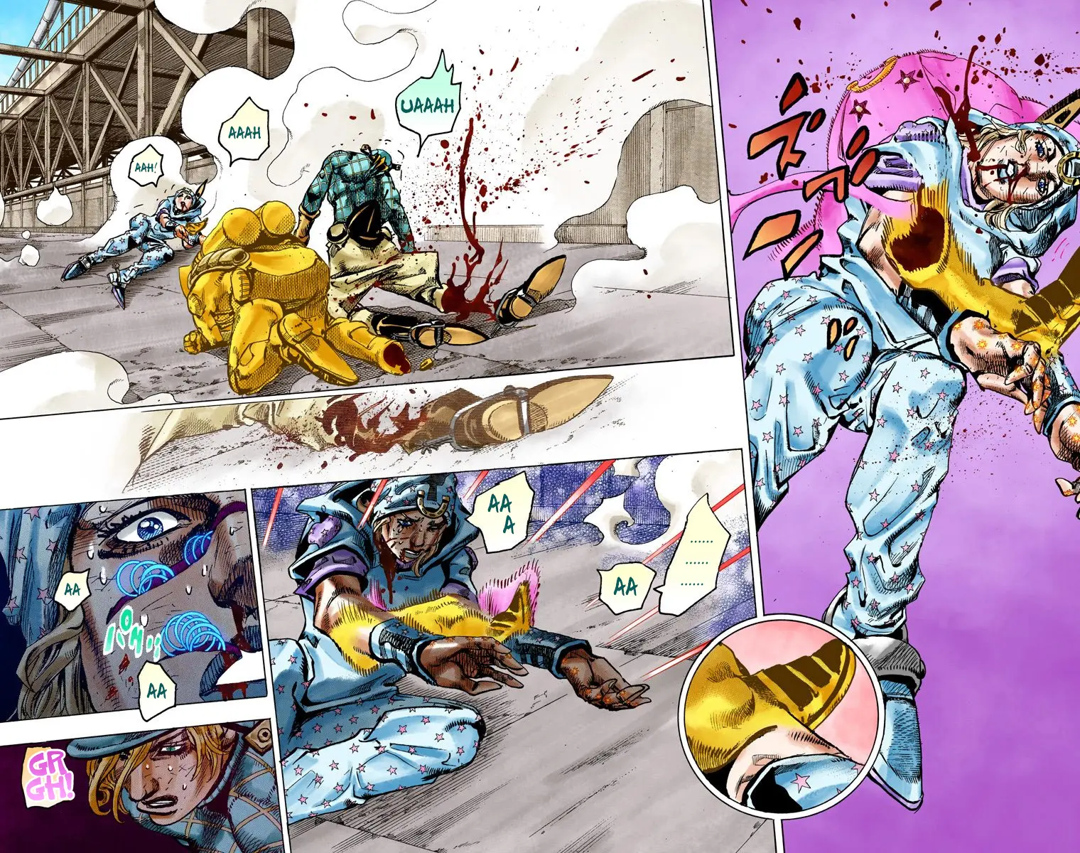 JoJo's Bizarre Adventure Steel Ball Run Colored Manga β Chapter 94 β Page 20