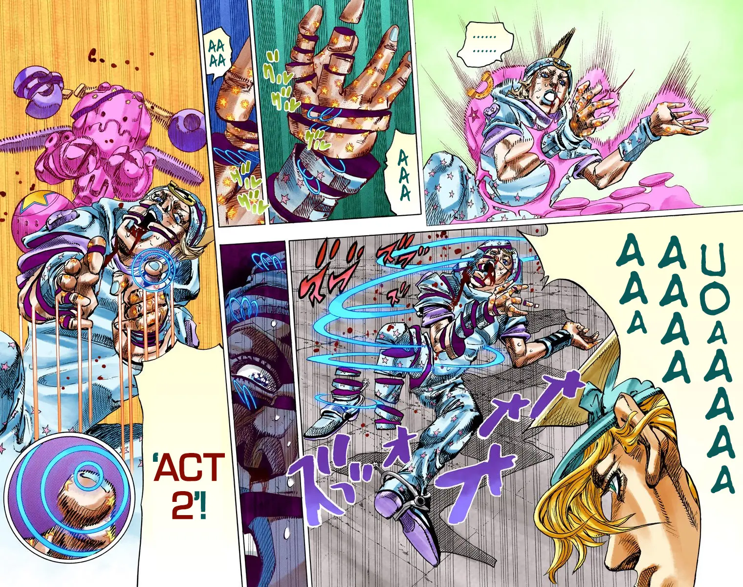 JoJo's Bizarre Adventure Steel Ball Run Colored Manga β Chapter 94 β Page 21