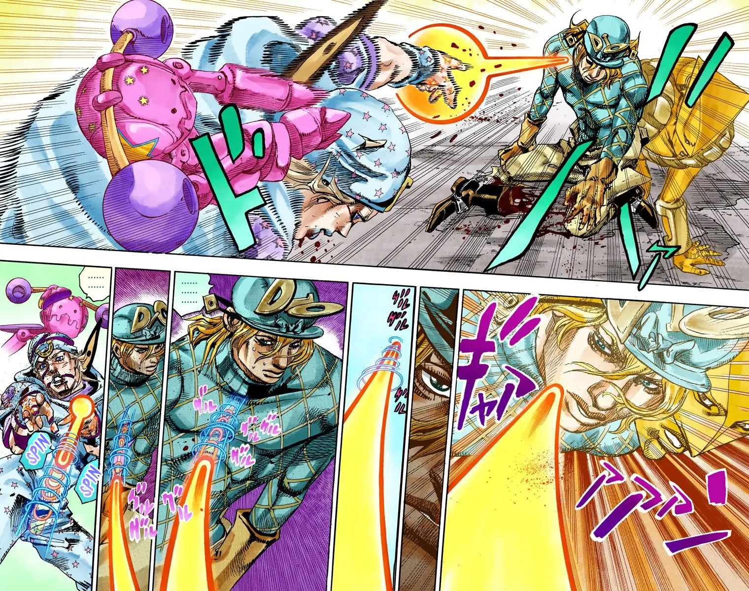 JoJo's Bizarre Adventure Steel Ball Run Colored Manga β Chapter 94 β Page 22