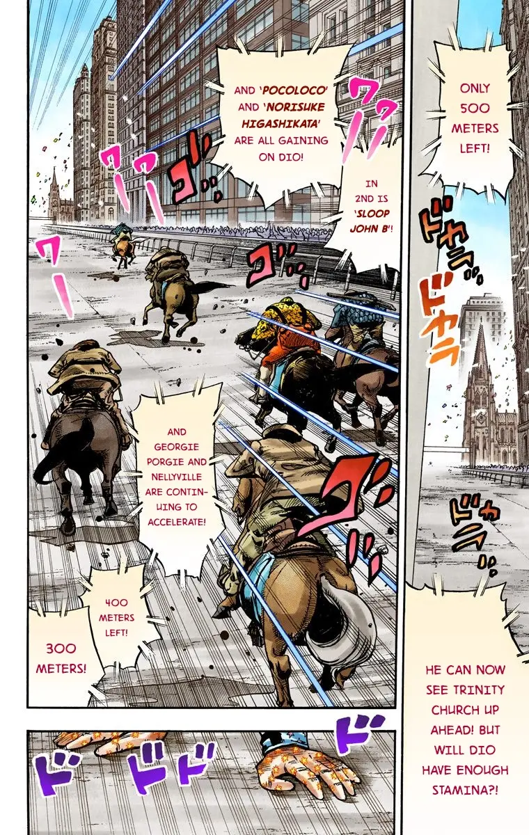 JoJo's Bizarre Adventure Steel Ball Run Colored Manga β Chapter 94 β Page 27