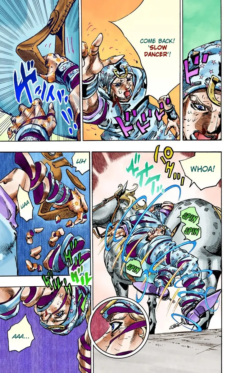 JoJo's Bizarre Adventure Steel Ball Run Colored Manga β Chapter 94 β Page 28