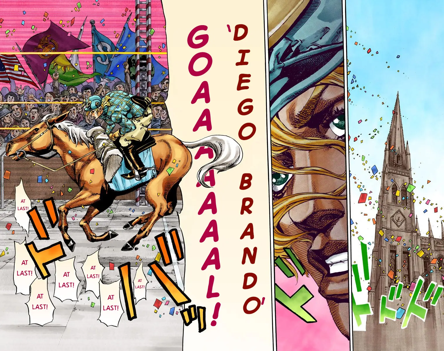 JoJo's Bizarre Adventure Steel Ball Run Colored Manga β Chapter 94 β Page 31