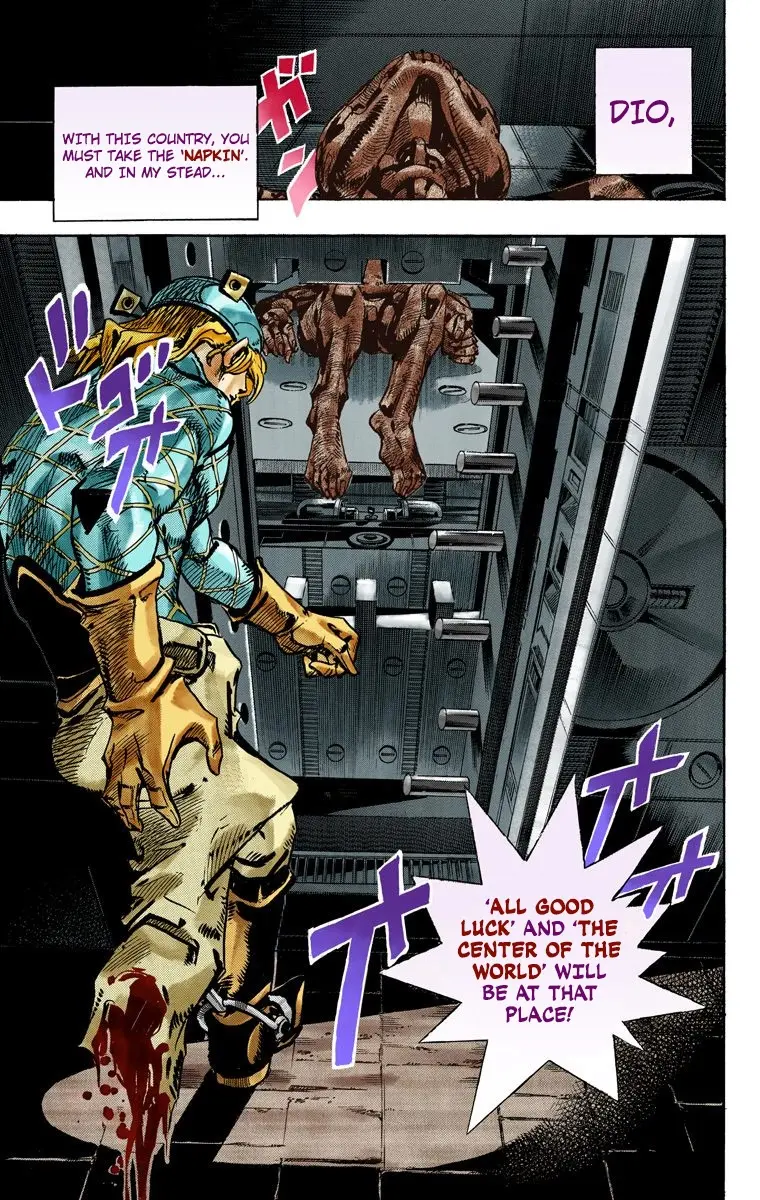 JoJo's Bizarre Adventure Steel Ball Run Colored Manga β Chapter 94 β Page 34
