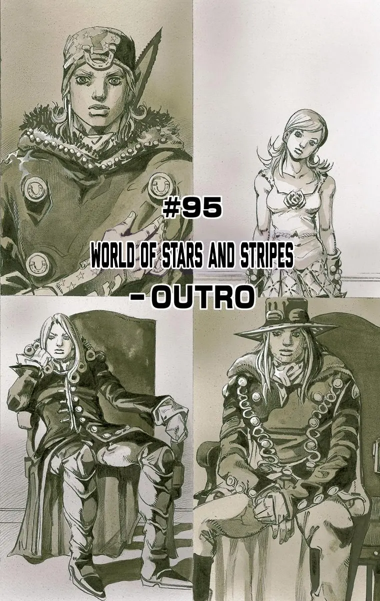 JoJo's Bizarre Adventure Steel Ball Run Colored Manga β Chapter 95 END β Page 3