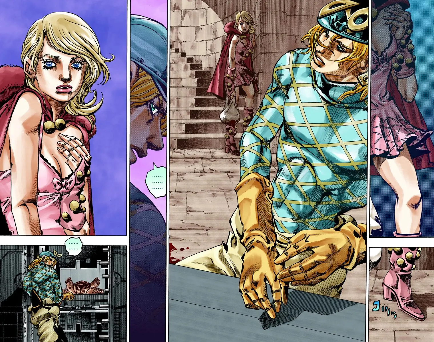 JoJo's Bizarre Adventure Steel Ball Run Colored Manga β Chapter 95 END β Page 8