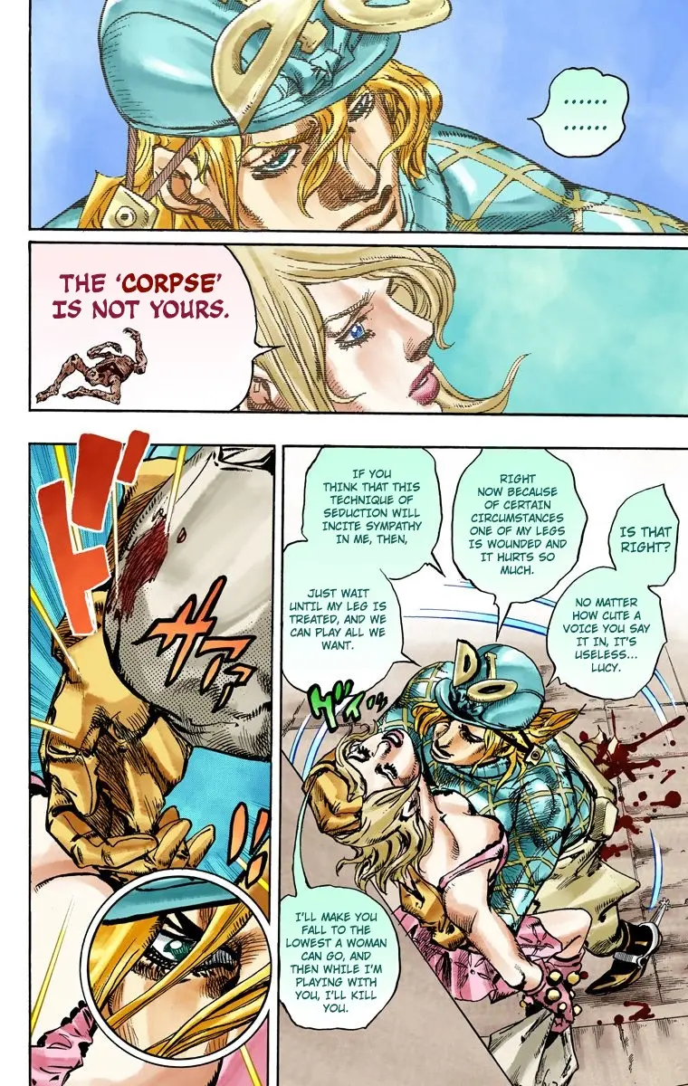 JoJo's Bizarre Adventure Steel Ball Run Colored Manga β Chapter 95 END β Page 13