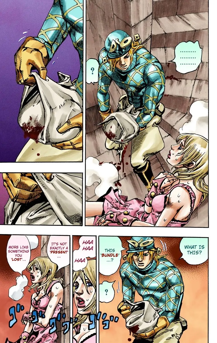 JoJo's Bizarre Adventure Steel Ball Run Colored Manga β Chapter 95 END β Page 14
