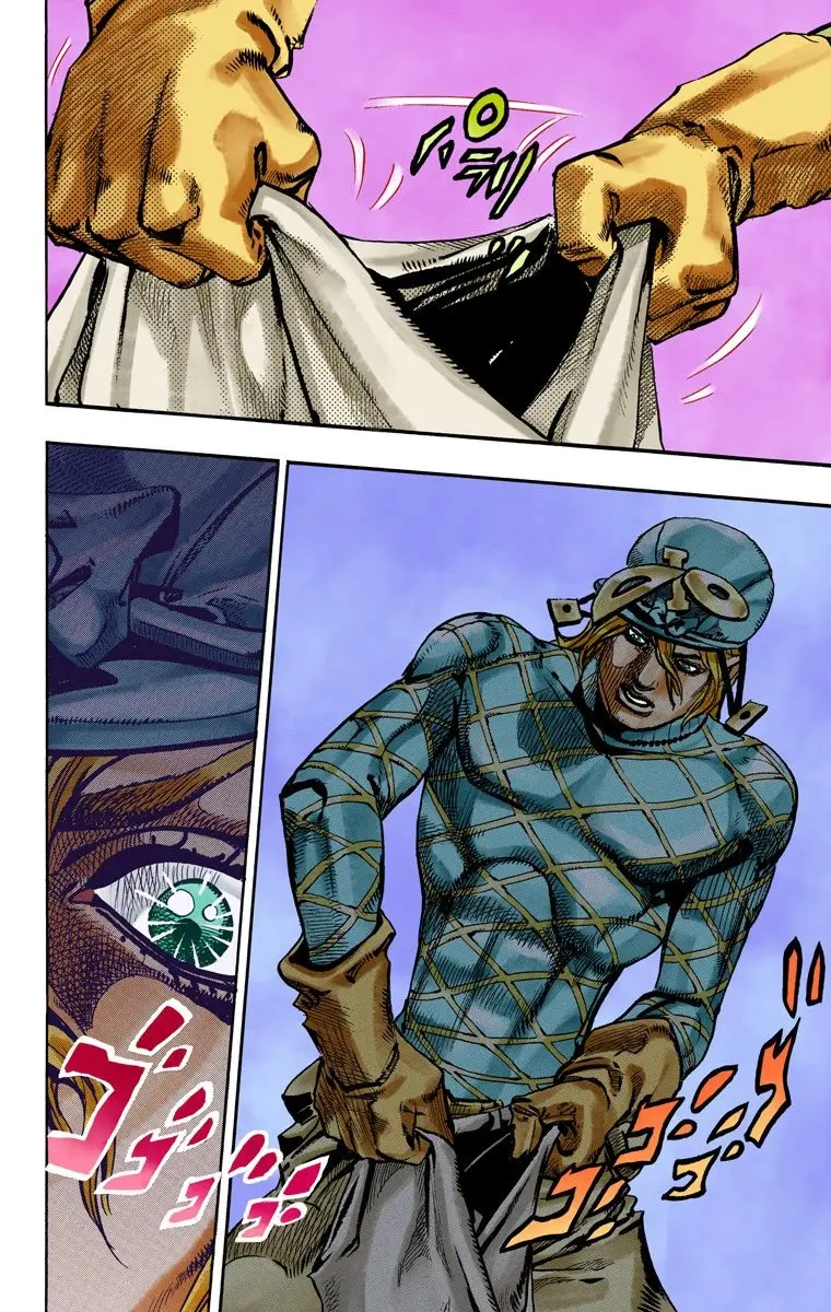 JoJo's Bizarre Adventure Steel Ball Run Colored Manga β Chapter 95 END β Page 16