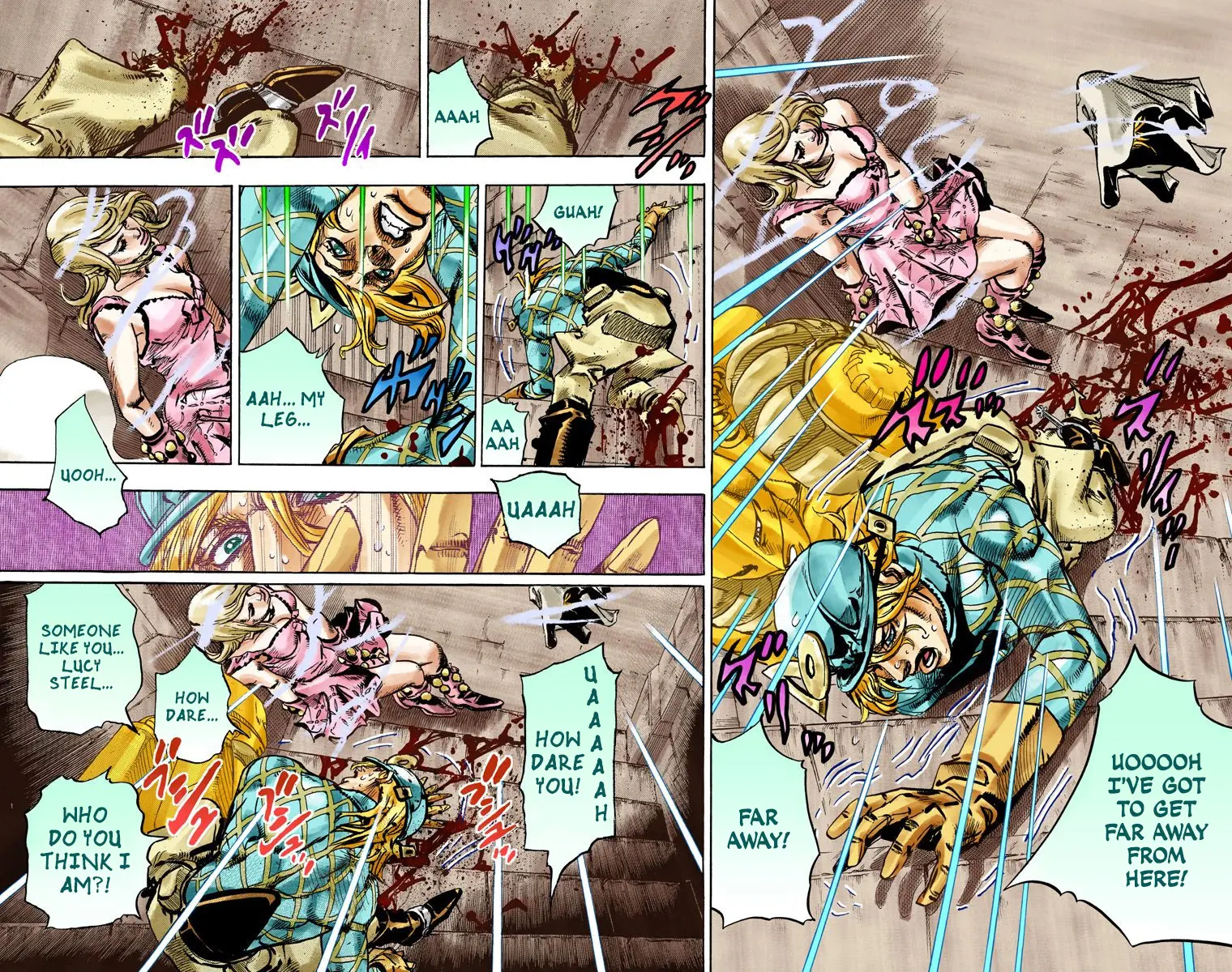 JoJo's Bizarre Adventure Steel Ball Run Colored Manga β Chapter 95 END β Page 19
