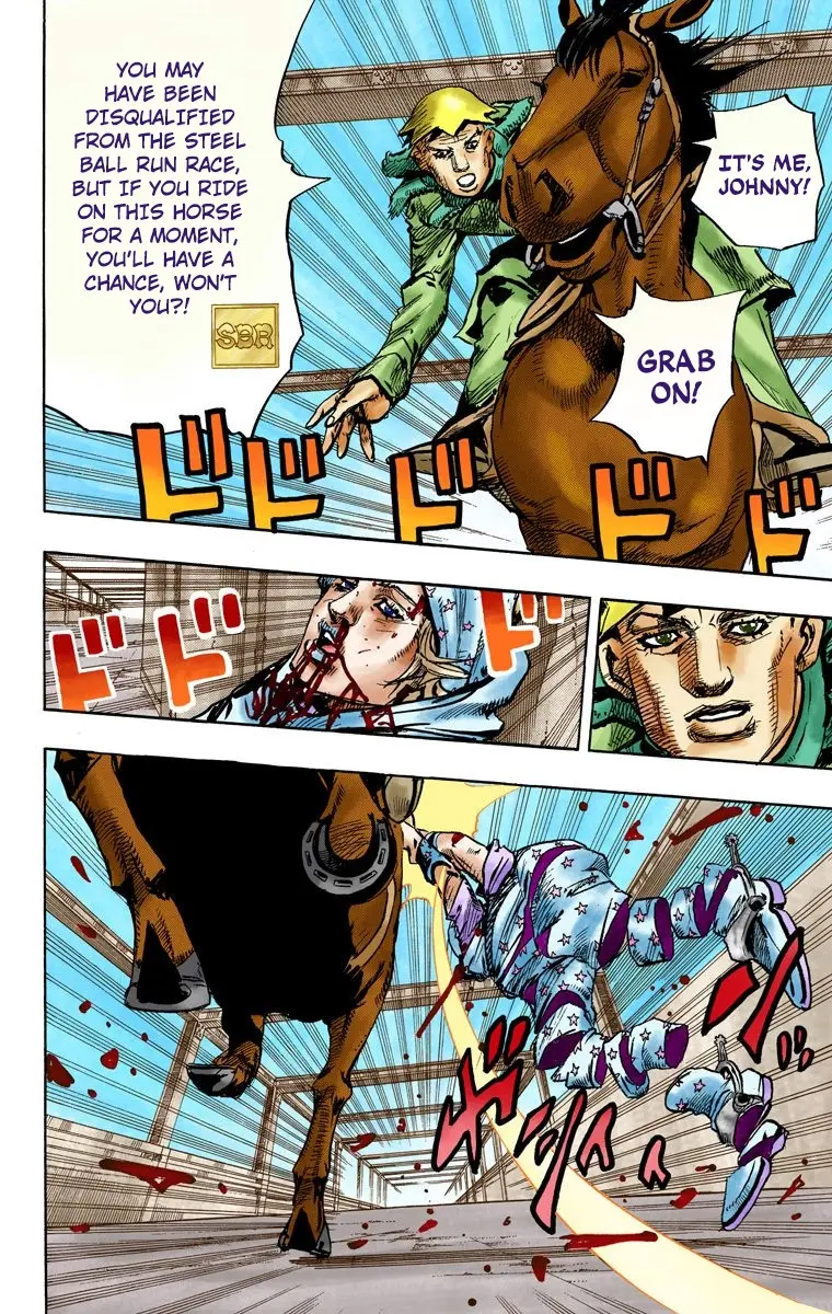 JoJo's Bizarre Adventure Steel Ball Run Colored Manga β Chapter 95 END β Page 24