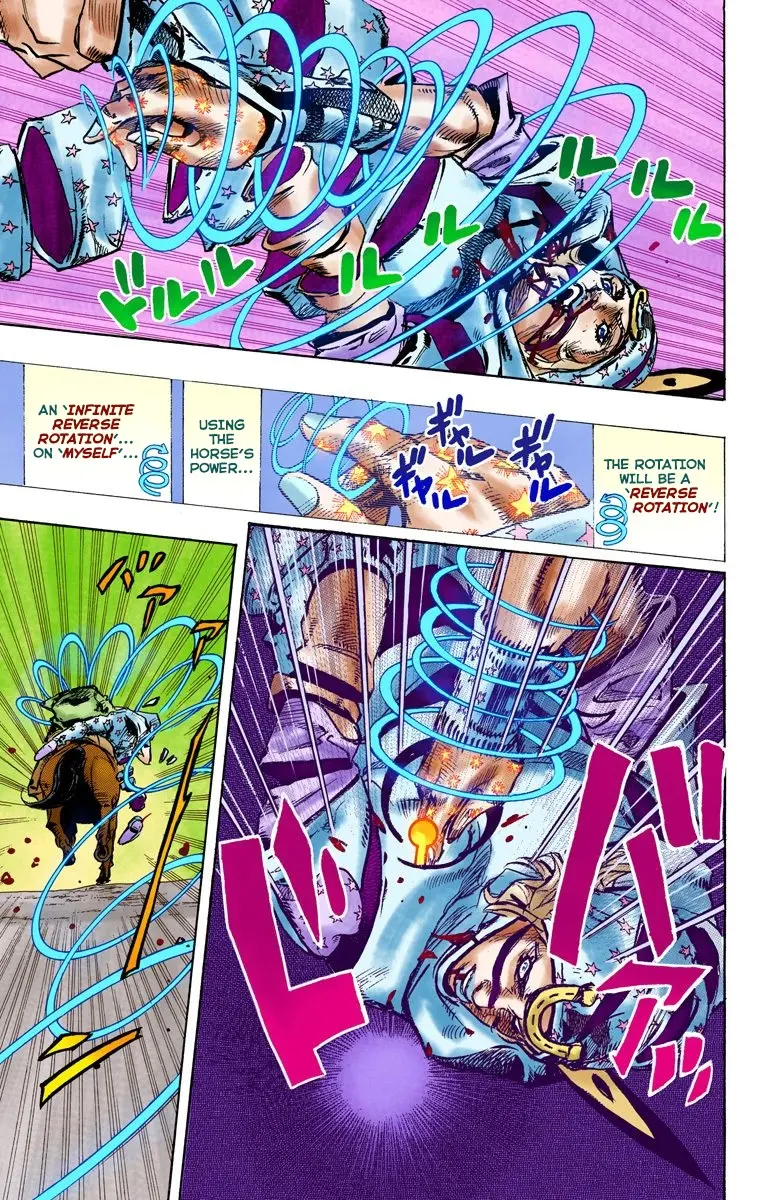 JoJo's Bizarre Adventure Steel Ball Run Colored Manga β Chapter 95 END β Page 25