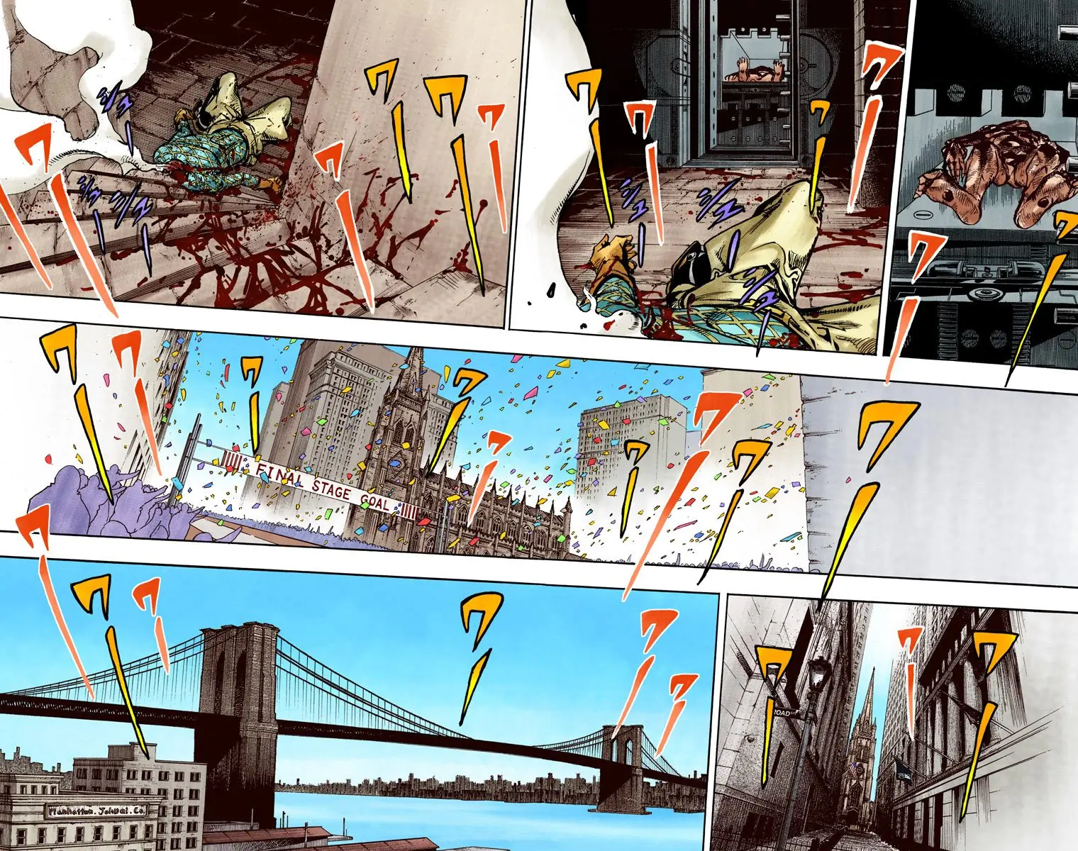 JoJo's Bizarre Adventure Steel Ball Run Colored Manga β Chapter 95 END β Page 26