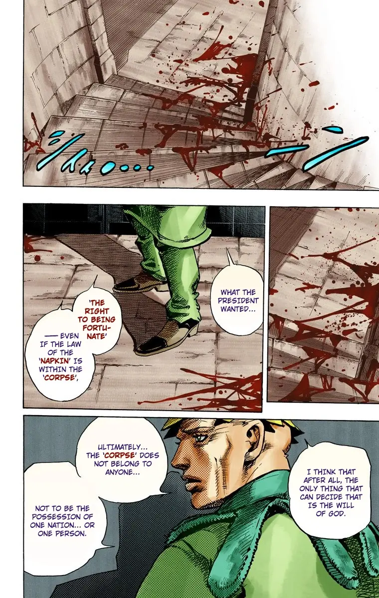 JoJo's Bizarre Adventure Steel Ball Run Colored Manga β Chapter 95 END β Page 31