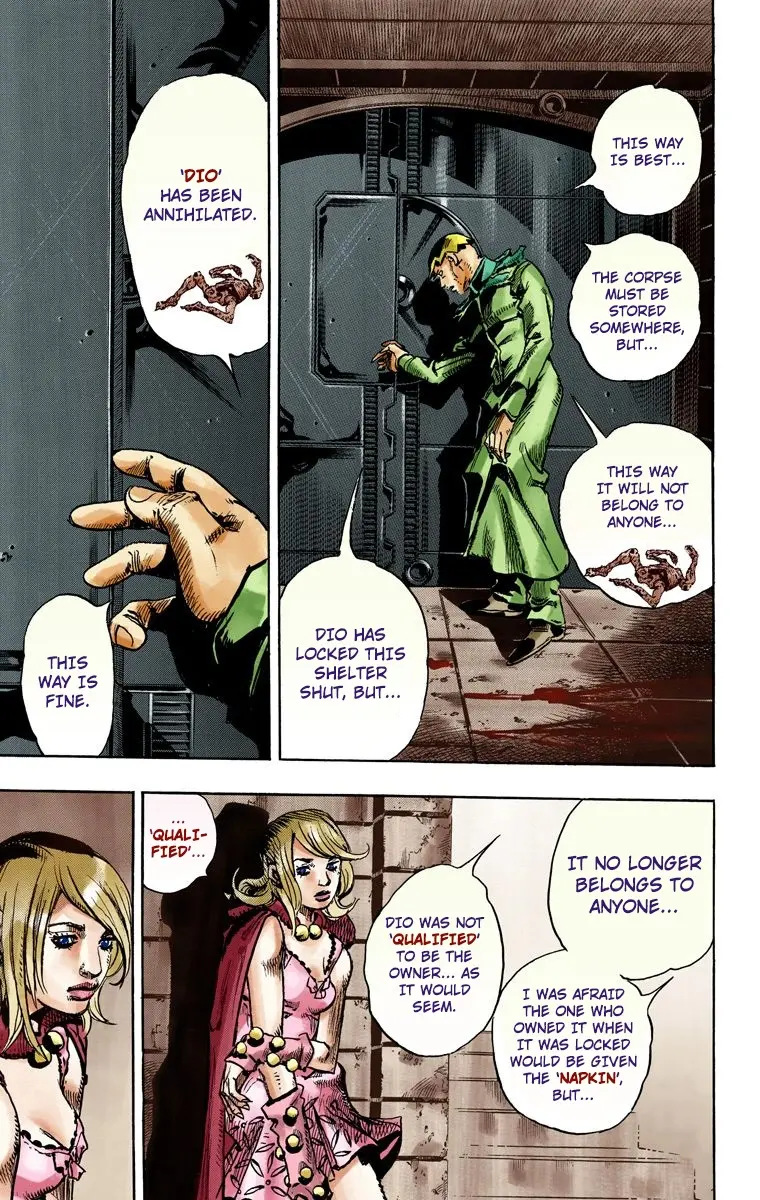 JoJo's Bizarre Adventure Steel Ball Run Colored Manga β Chapter 95 END β Page 32