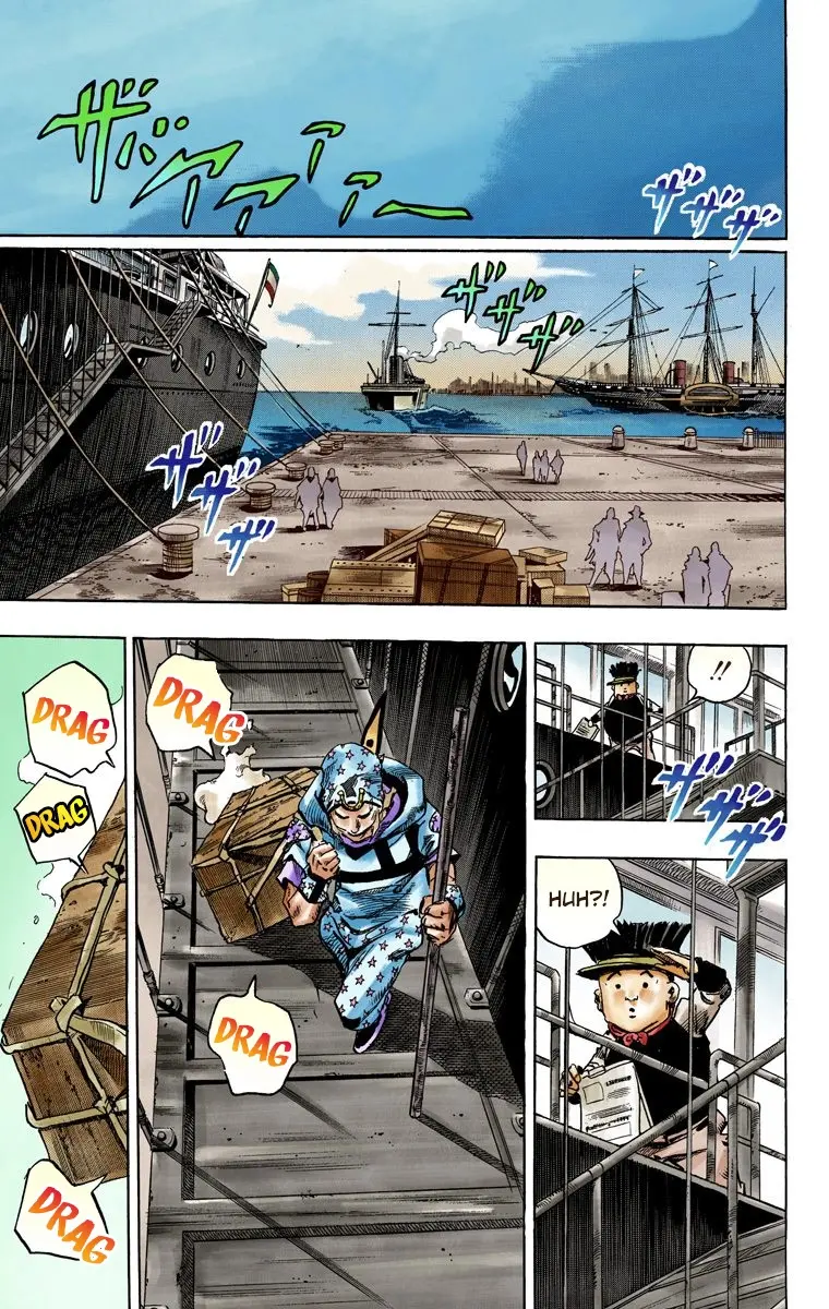 JoJo's Bizarre Adventure Steel Ball Run Colored Manga β Chapter 95 END β Page 34