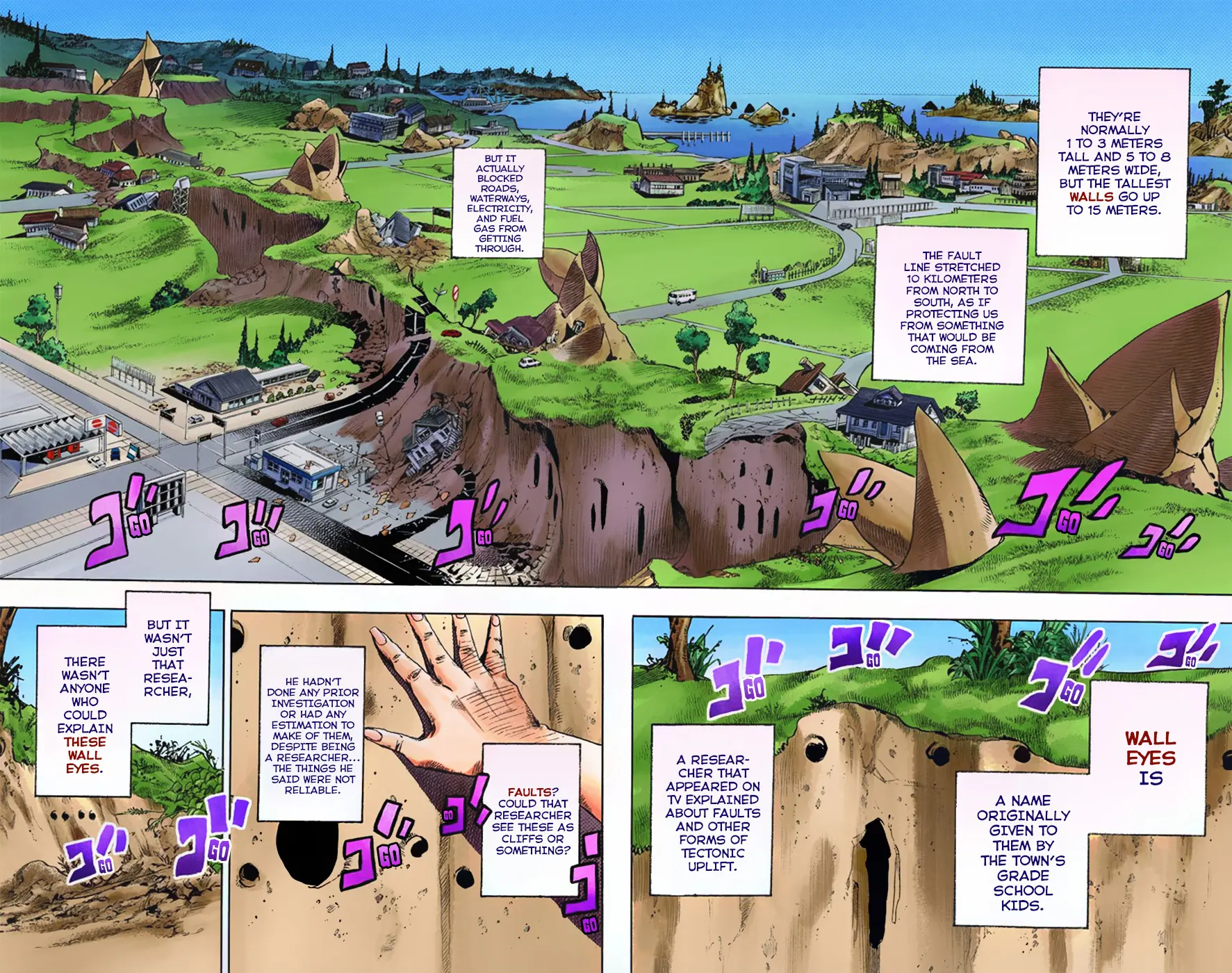 JoJo's Bizarre Adventure, Part 8: JoJolion Colored Manga β Chapter 1 β Page 14