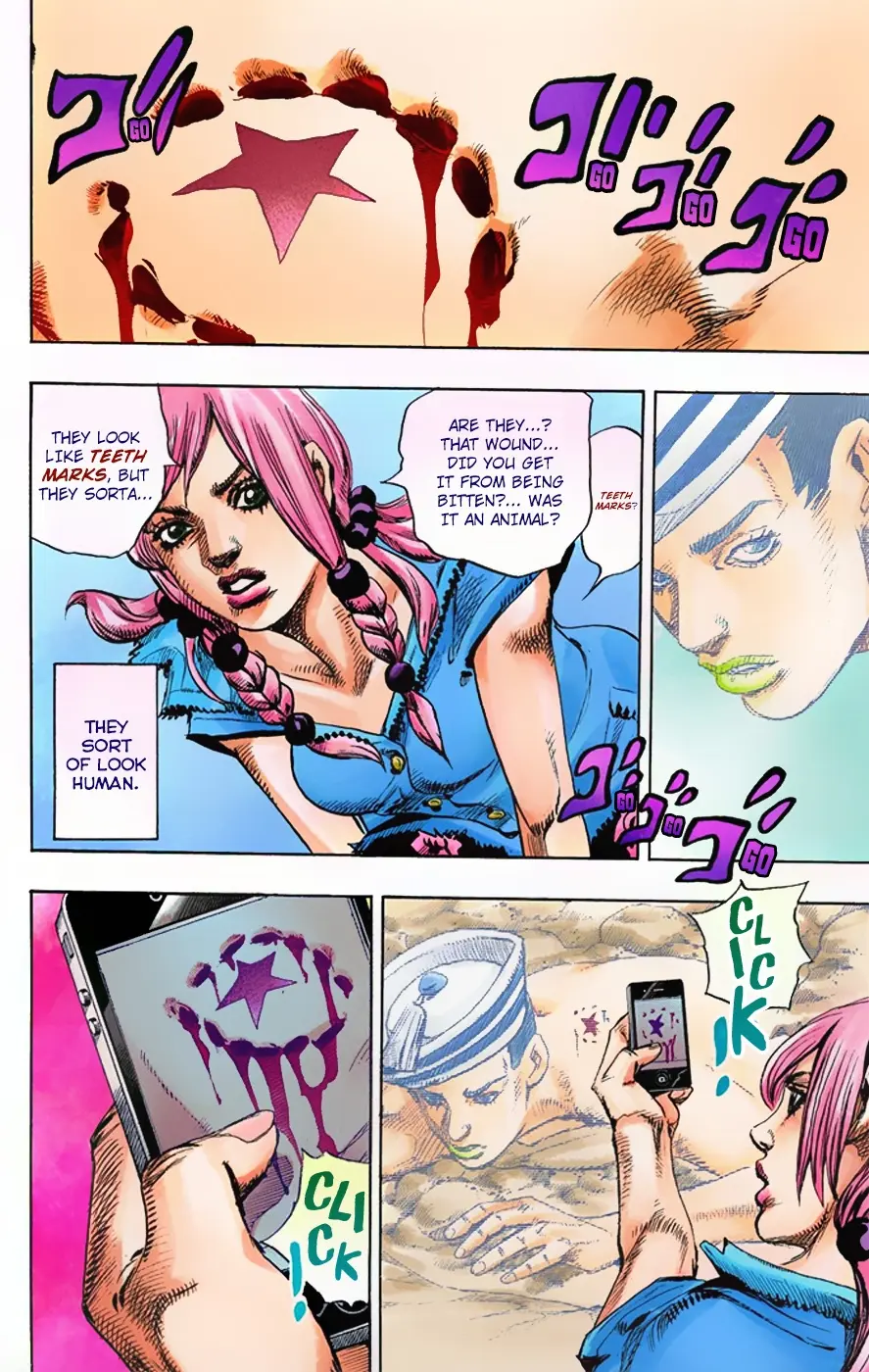 JoJo's Bizarre Adventure, Part 8: JoJolion Colored Manga β Chapter 1 β Page 19