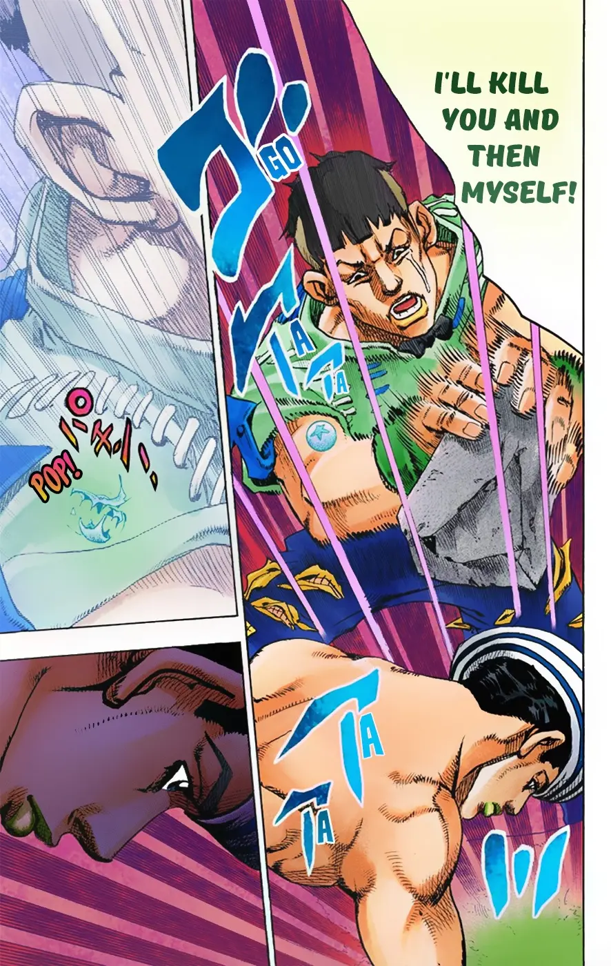 JoJo's Bizarre Adventure, Part 8: JoJolion Colored Manga β Chapter 1 β Page 34