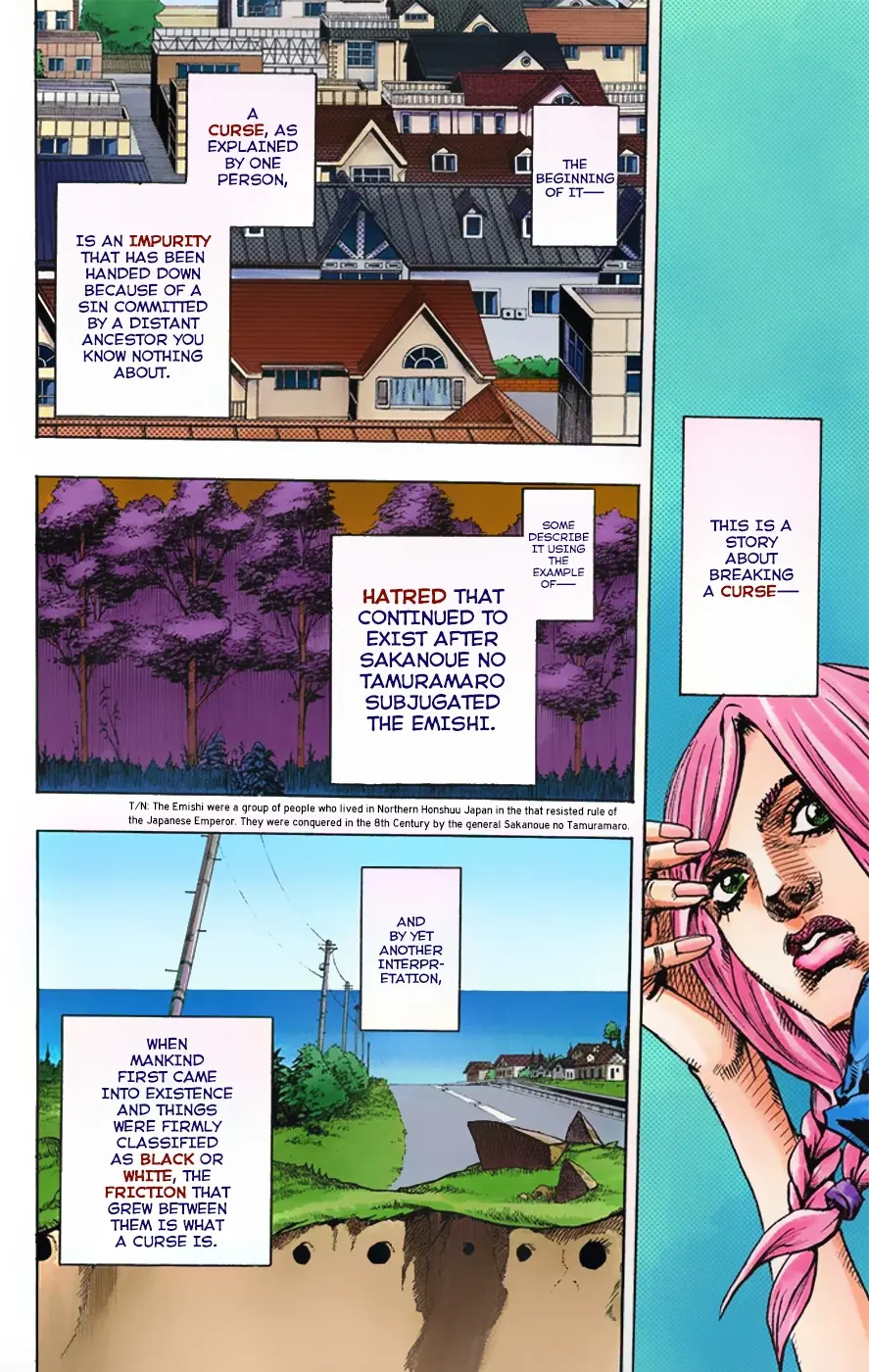 JoJo's Bizarre Adventure, Part 8: JoJolion Colored Manga β Chapter 1 β Page 41