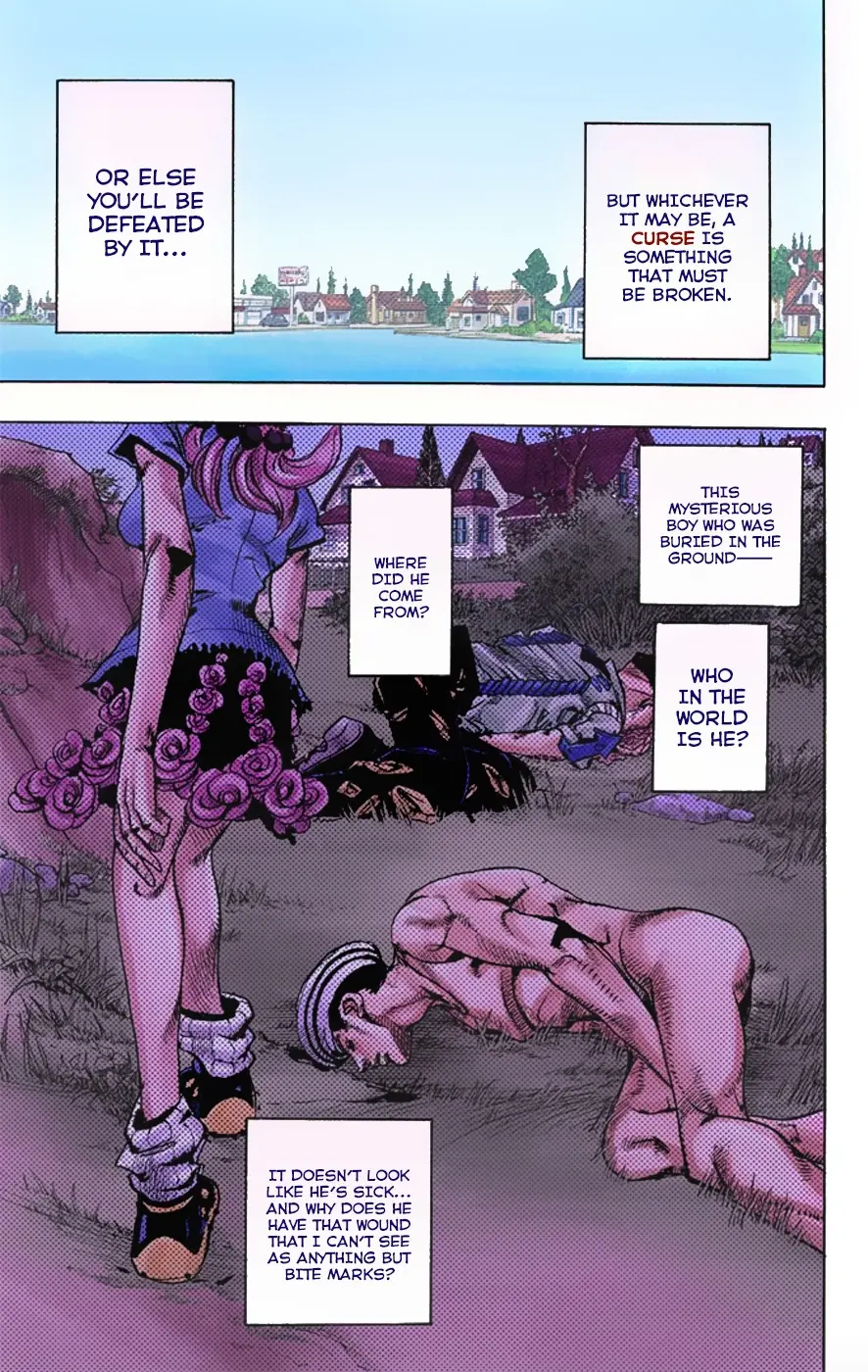 JoJo's Bizarre Adventure, Part 8: JoJolion Colored Manga β Chapter 1 β Page 42