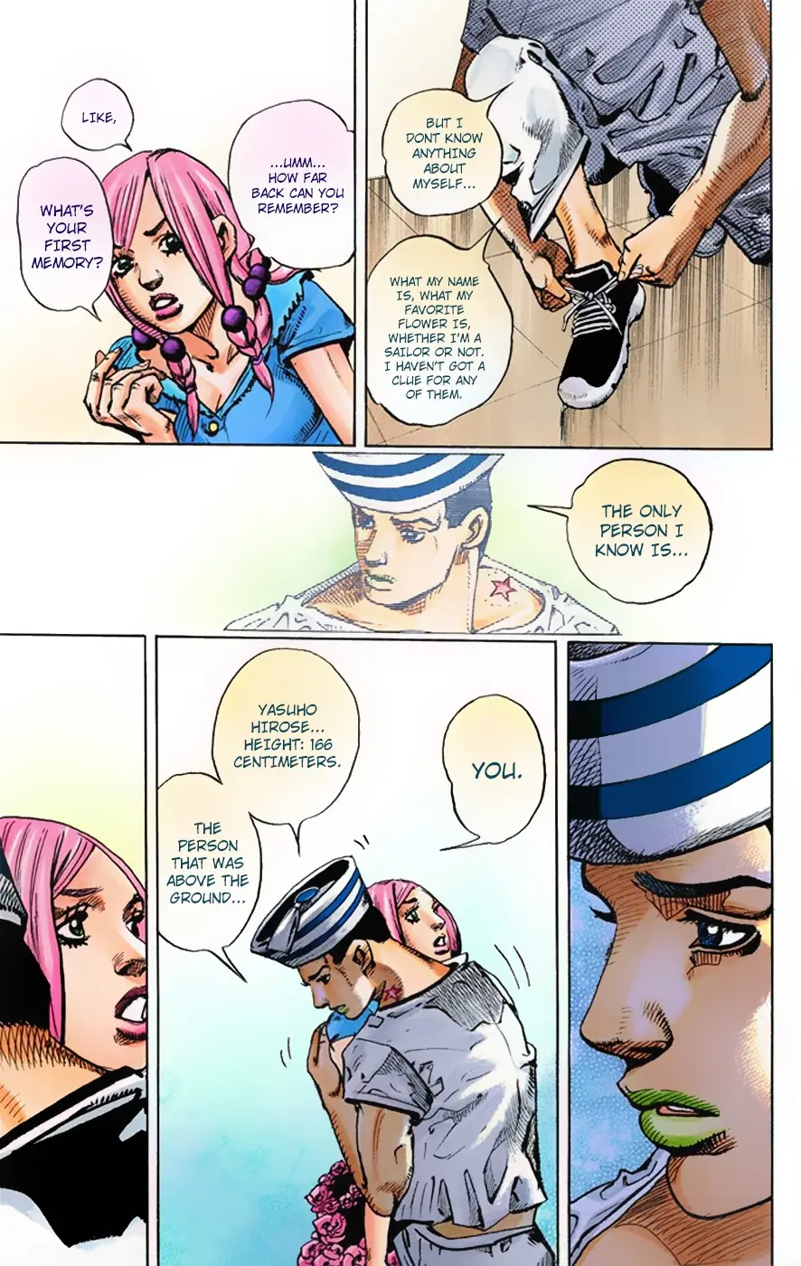 JoJo's Bizarre Adventure, Part 8: JoJolion Colored Manga β Chapter 2 β Page 14