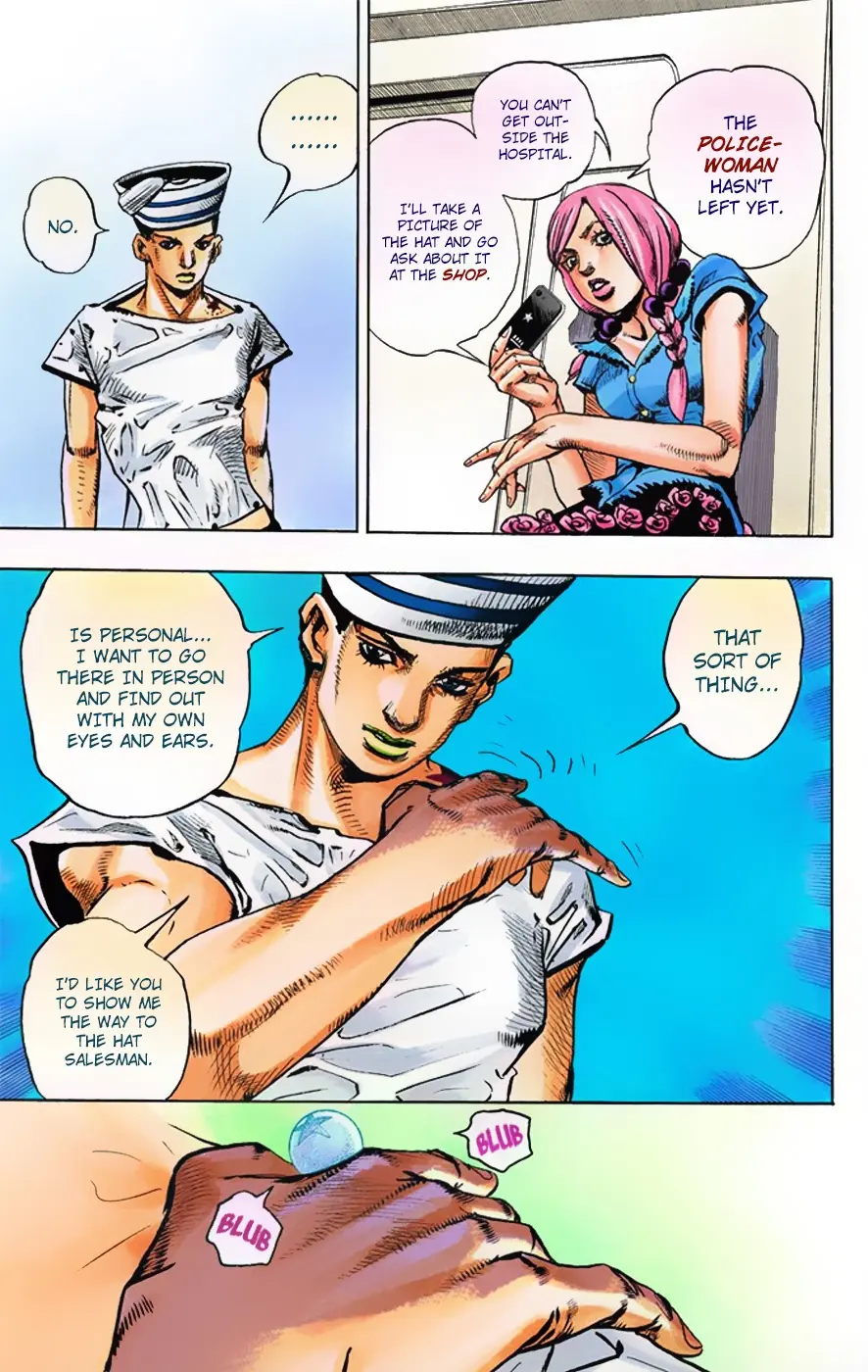 JoJo's Bizarre Adventure, Part 8: JoJolion Colored Manga β Chapter 2 β Page 18