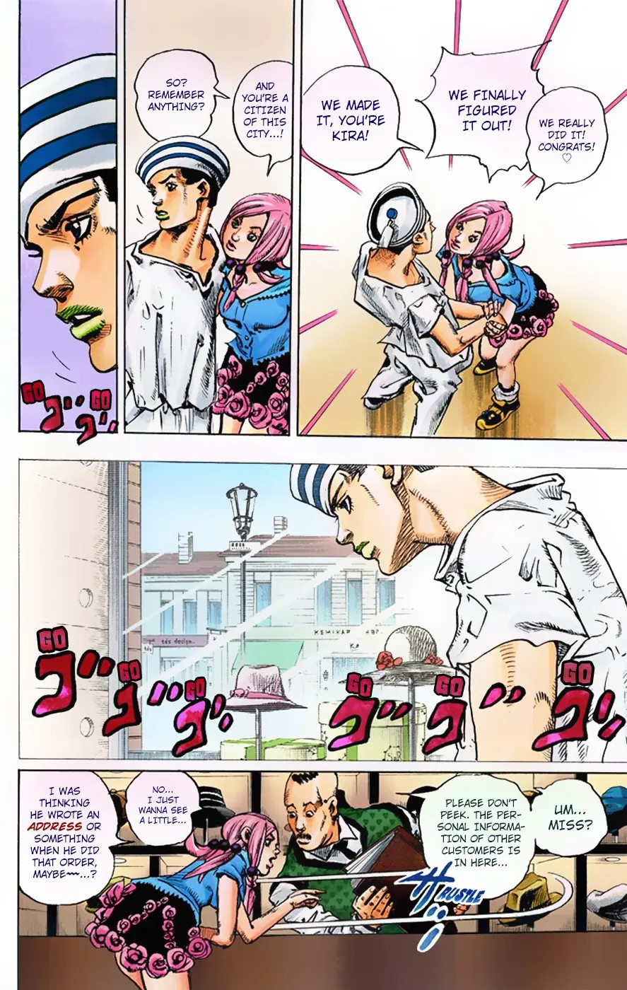 JoJo's Bizarre Adventure, Part 8: JoJolion Colored Manga β Chapter 2 β Page 36