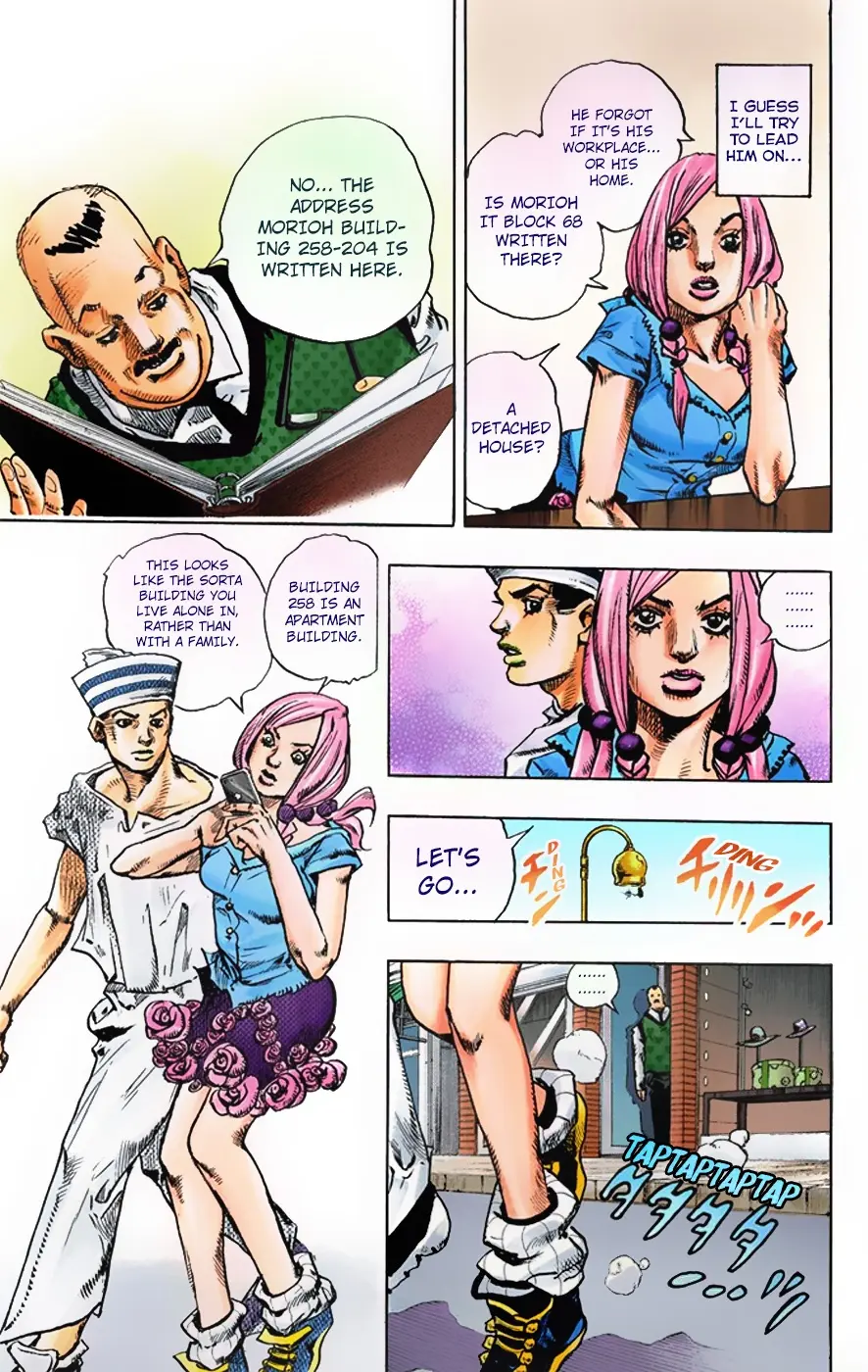 JoJo's Bizarre Adventure, Part 8: JoJolion Colored Manga β Chapter 2 β Page 37