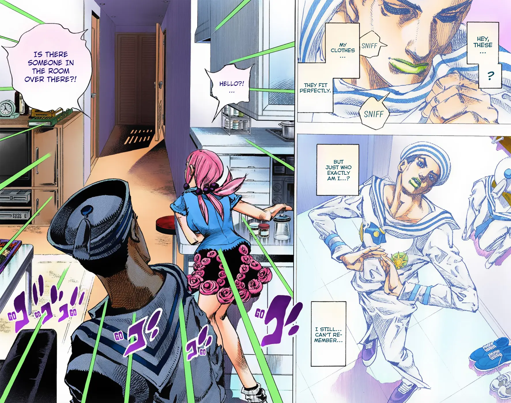 JoJo's Bizarre Adventure, Part 8: JoJolion Colored Manga β Chapter 3 β Page 3
