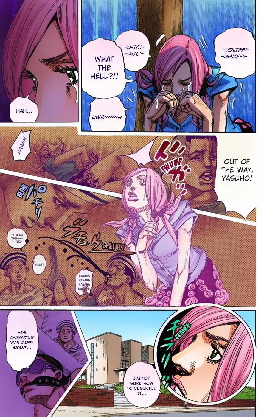 JoJo's Bizarre Adventure, Part 8: JoJolion Colored Manga β Chapter 4 β Page 6