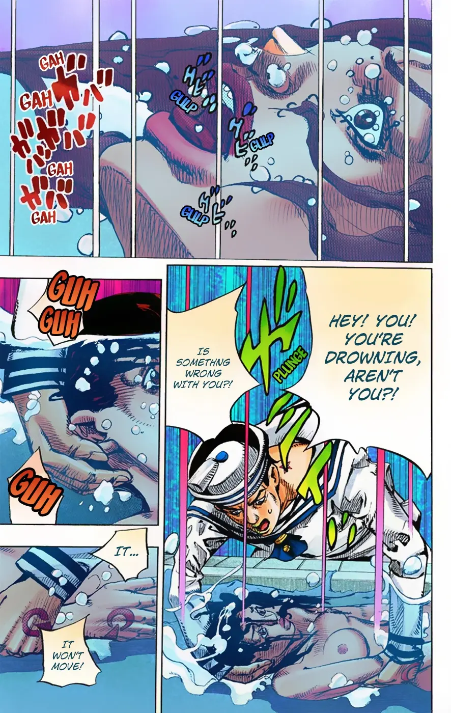 JoJo's Bizarre Adventure, Part 8: JoJolion Colored Manga β Chapter 4 β Page 17