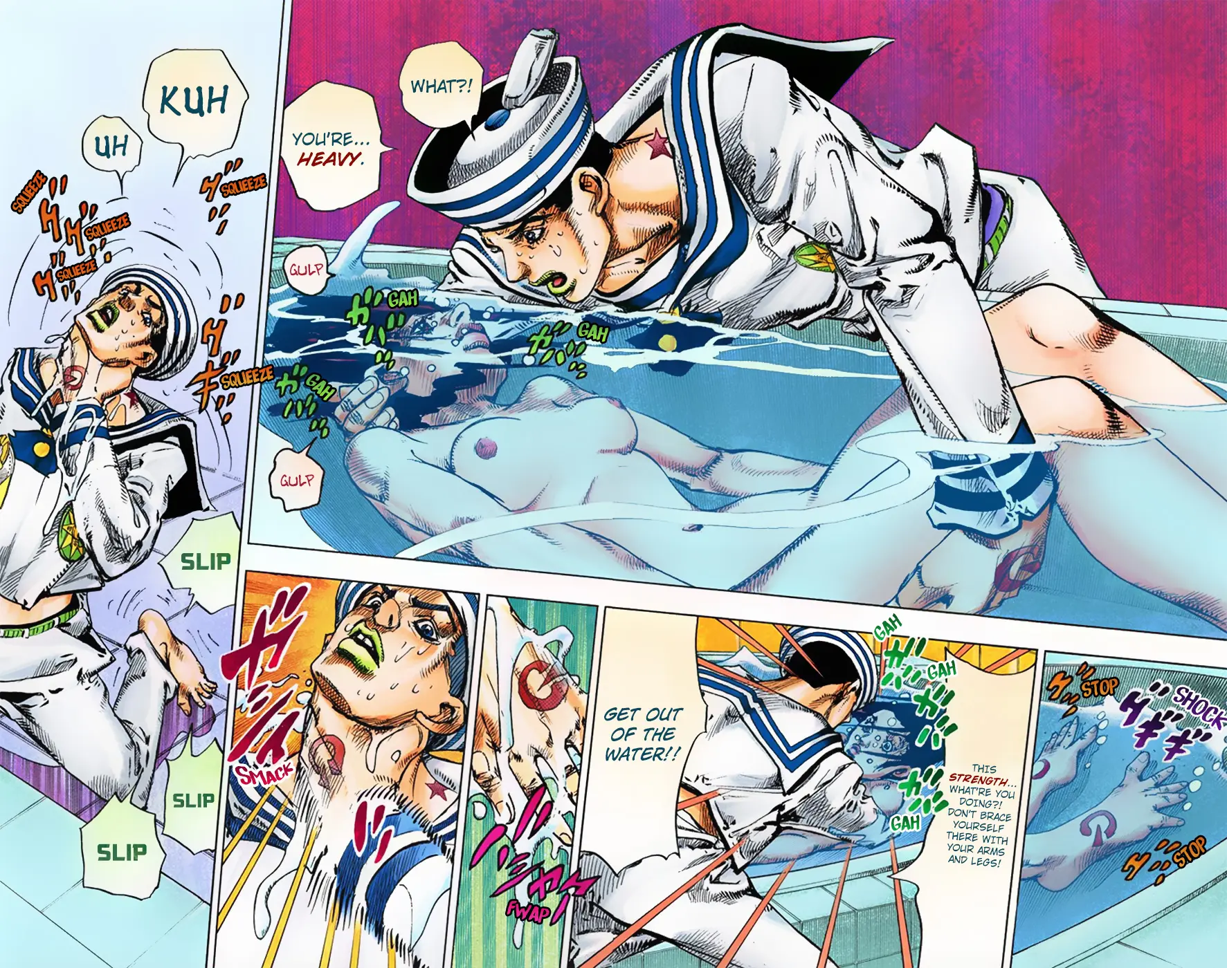 JoJo's Bizarre Adventure, Part 8: JoJolion Colored Manga β Chapter 4 β Page 18