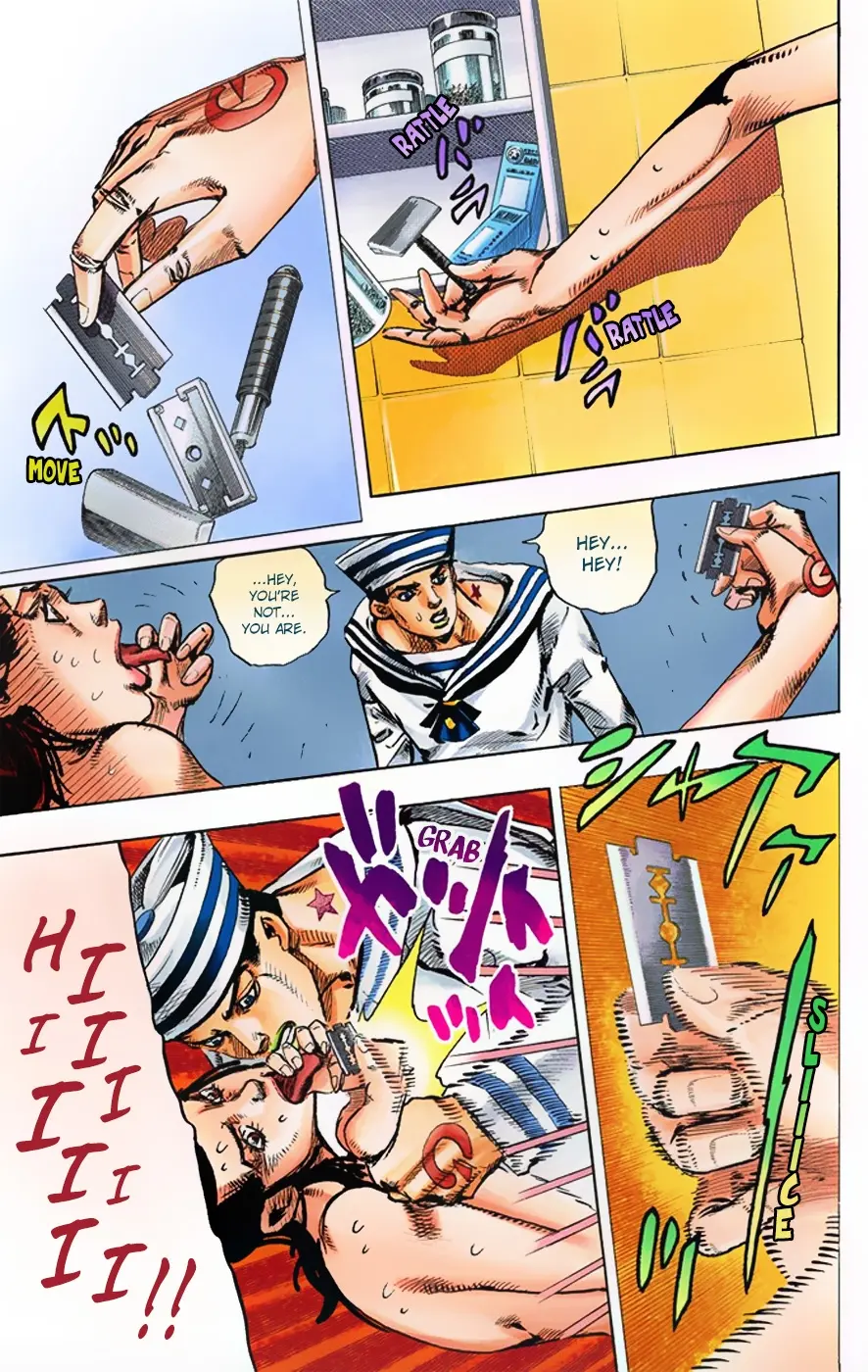 JoJo's Bizarre Adventure, Part 8: JoJolion Colored Manga β Chapter 4 β Page 27
