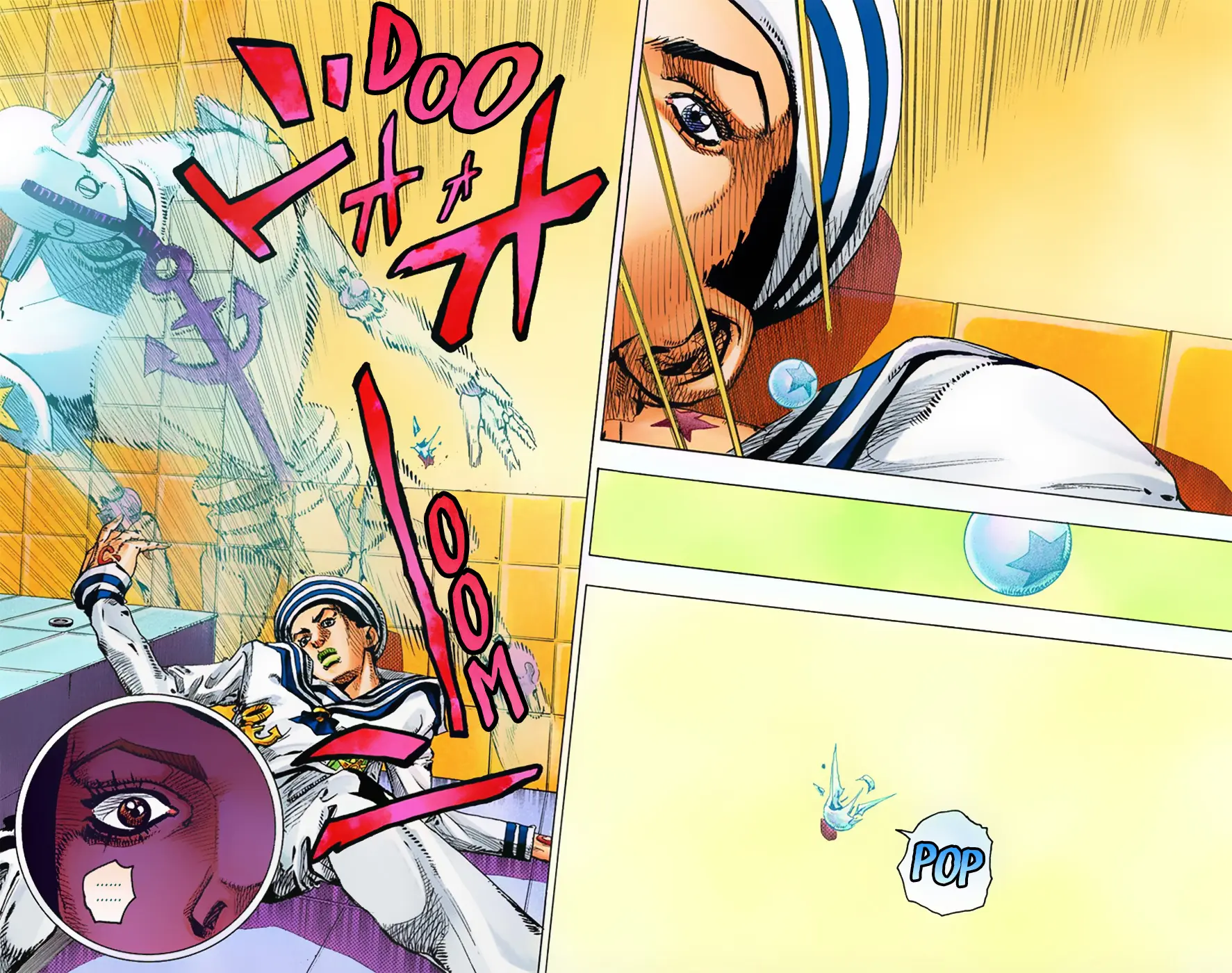 JoJo's Bizarre Adventure, Part 8: JoJolion Colored Manga β Chapter 4 β Page 34