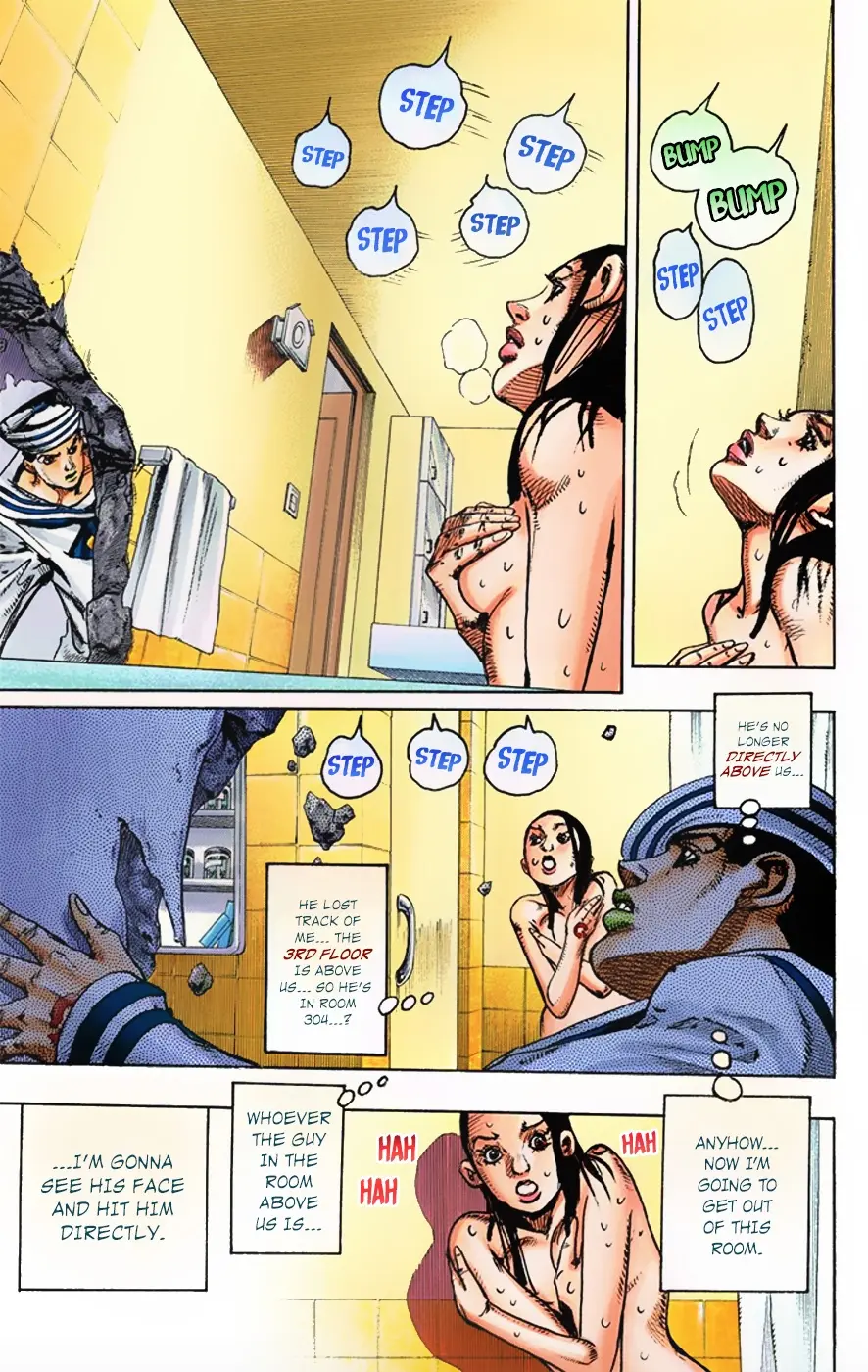 JoJo's Bizarre Adventure, Part 8: JoJolion Colored Manga β Chapter 4 β Page 38
