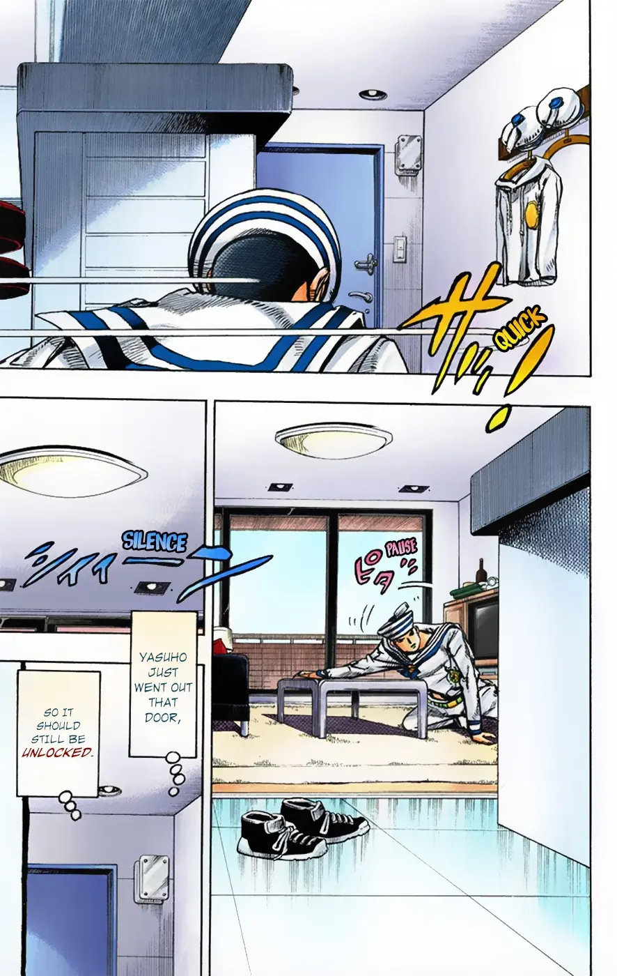 JoJo's Bizarre Adventure, Part 8: JoJolion Colored Manga β Chapter 4 β Page 40