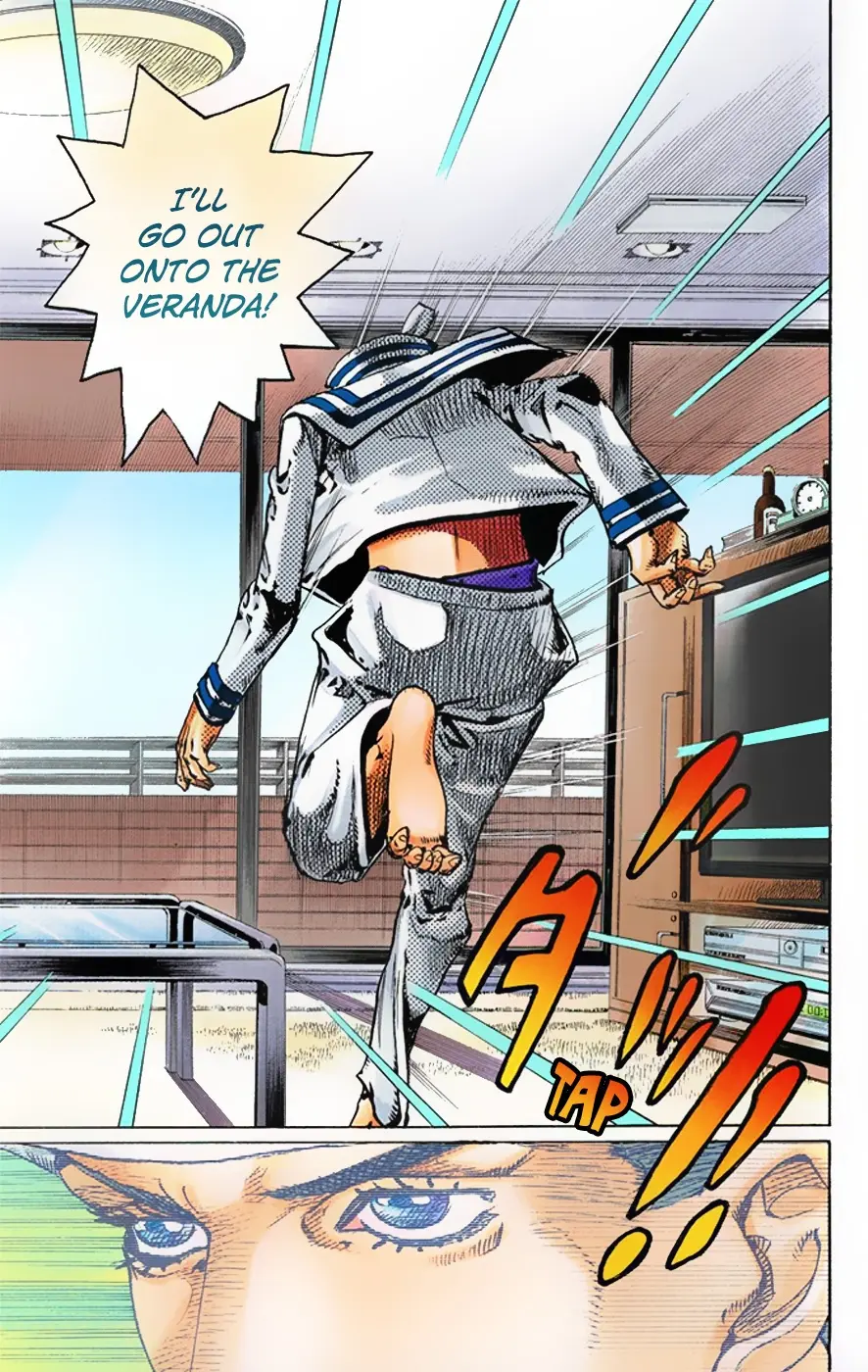 JoJo's Bizarre Adventure, Part 8: JoJolion Colored Manga β Chapter 4 β Page 42