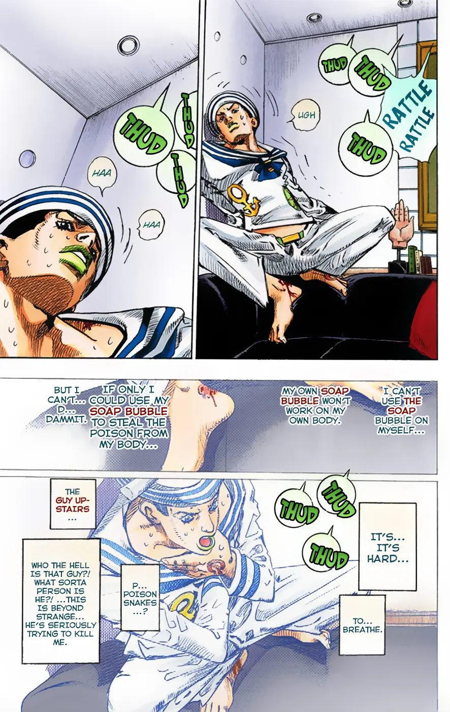 JoJo's Bizarre Adventure, Part 8: JoJolion Colored Manga β Chapter 5 β Page 12