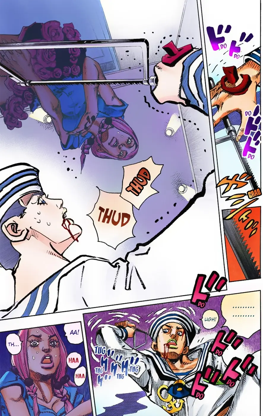 JoJo's Bizarre Adventure, Part 8: JoJolion Colored Manga β Chapter 5 β Page 28