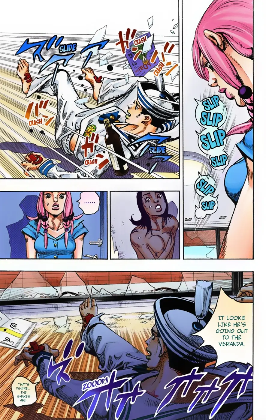 JoJo's Bizarre Adventure, Part 8: JoJolion Colored Manga β Chapter 5 β Page 33